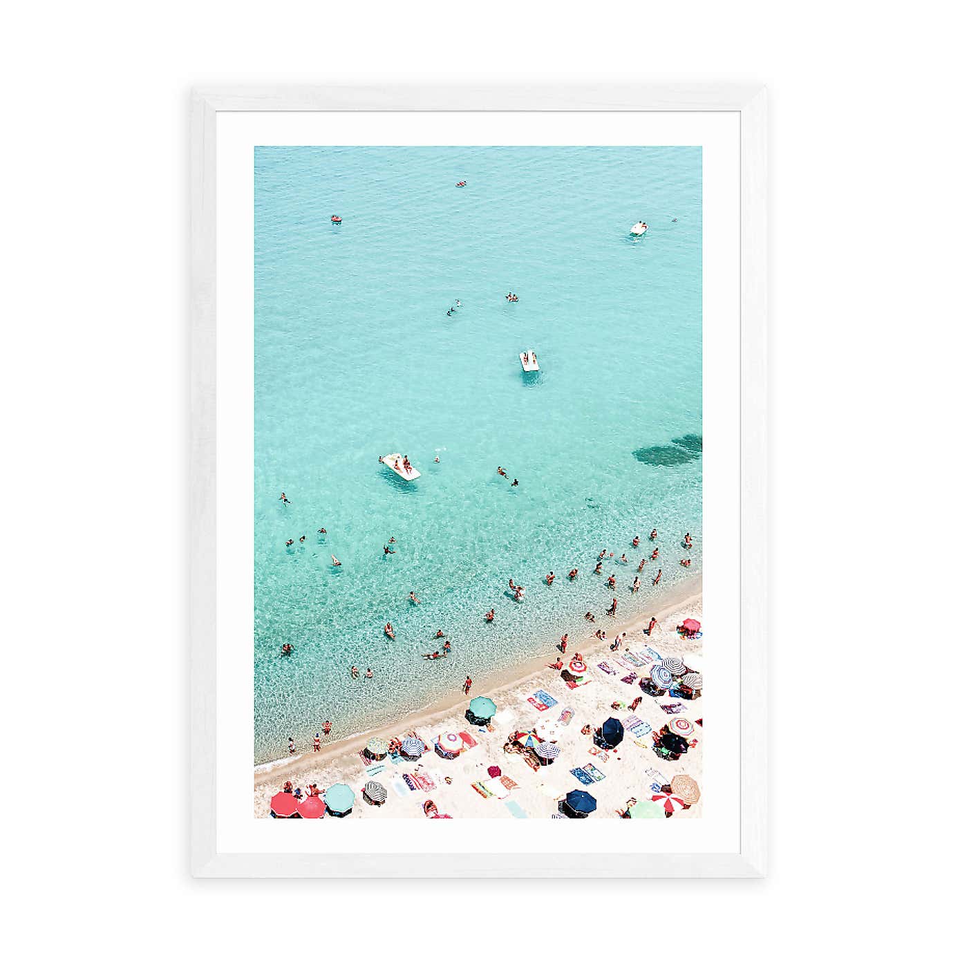 East End Prints Beach Scene Print