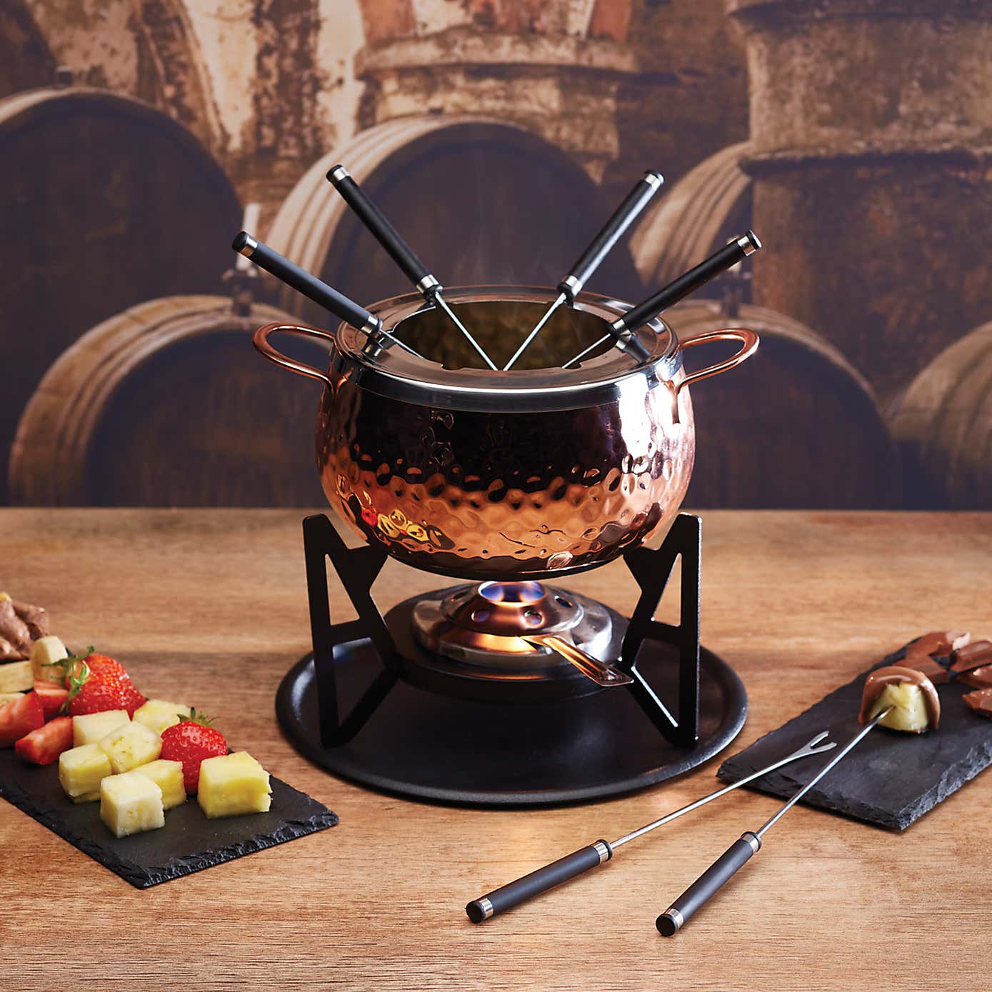 Artesà Finish Fondue Set