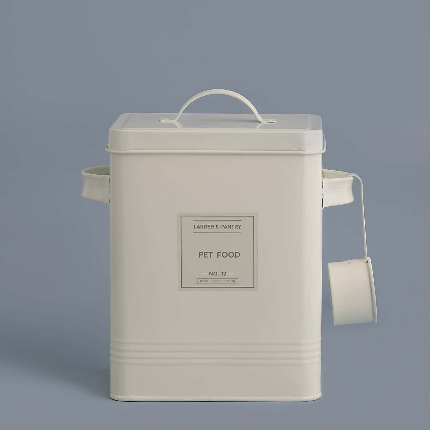 Typhoon Living Square Cream Storage Canister, 6L