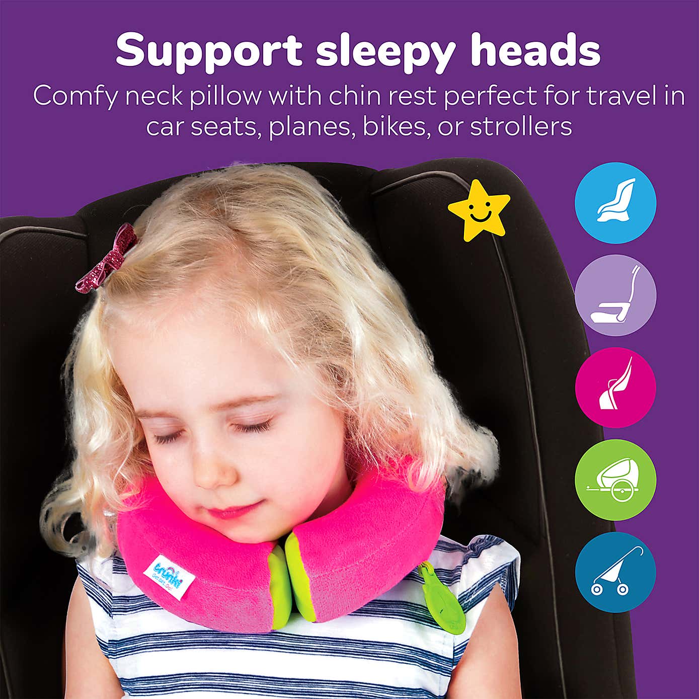 Trunki Yondi Betsy the Bear Travel Pillow