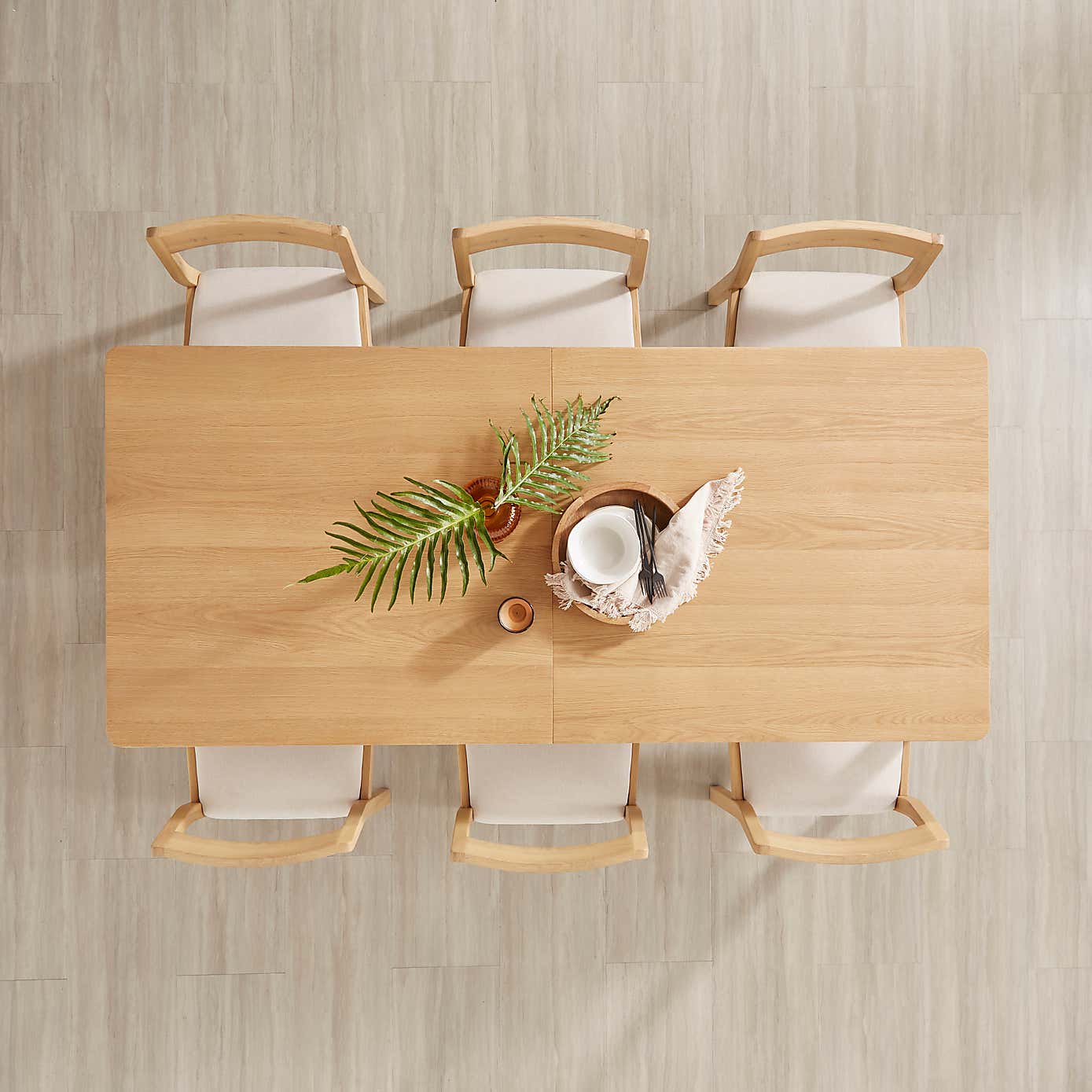 Hudson Rectangular Extendable Dining Table