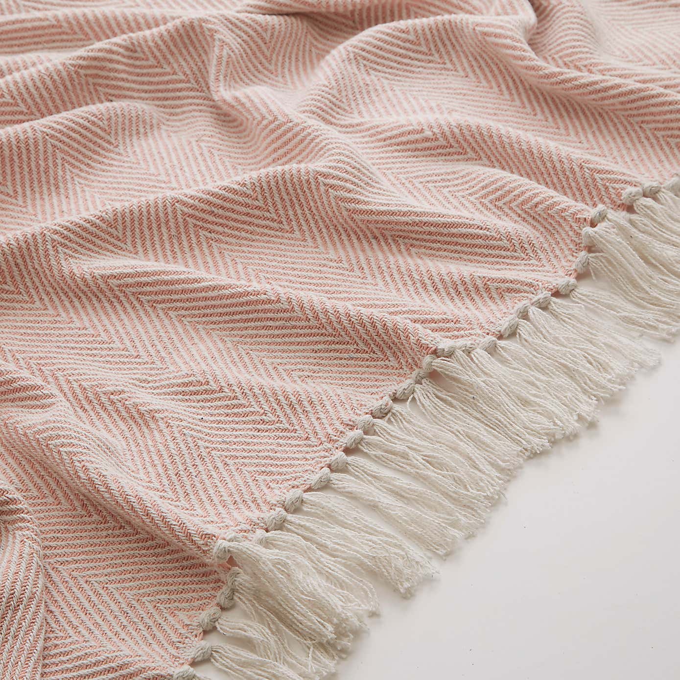 Jenson Herringbone 200cm x 200cm Throw