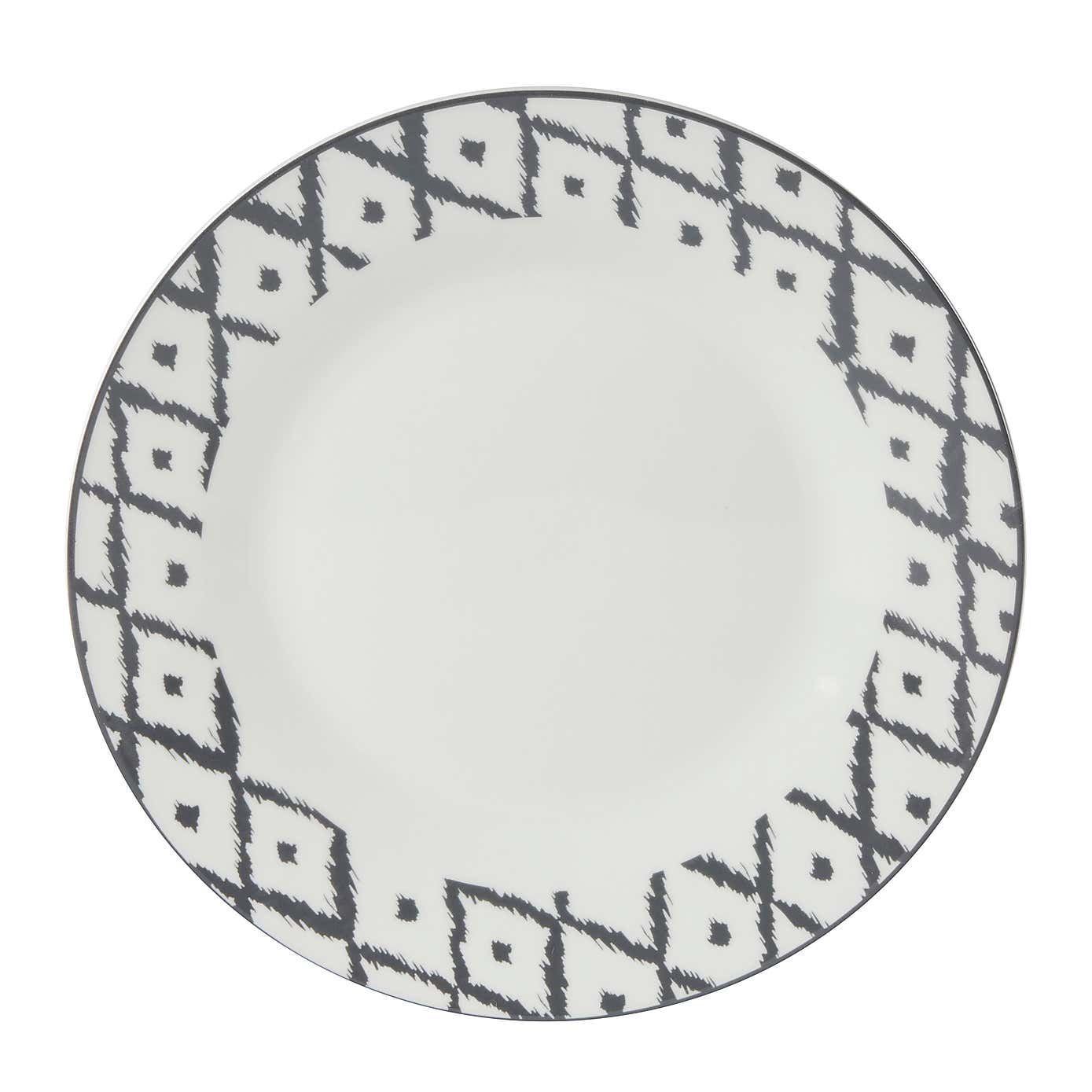 Ikat 12 Piece Dinner Set