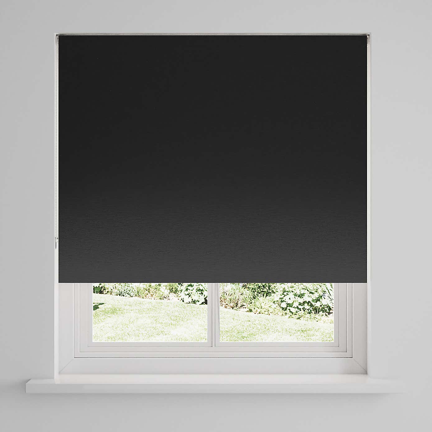 Satin Blackout Roller Blind