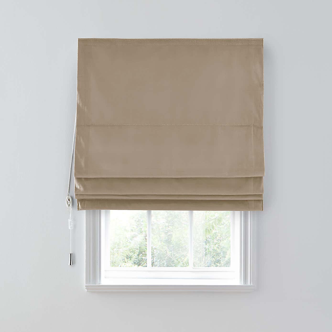 Recycled Velour Roman Blind