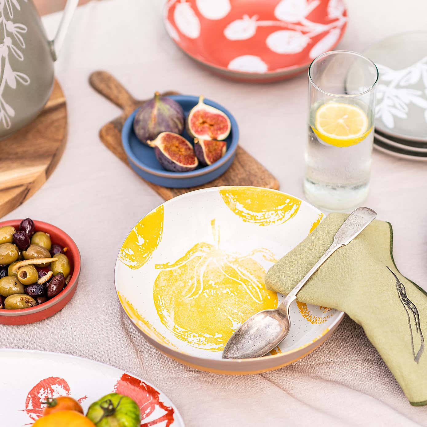 PurerHome x Eden Project Tomatoes StonewareServe Bowl