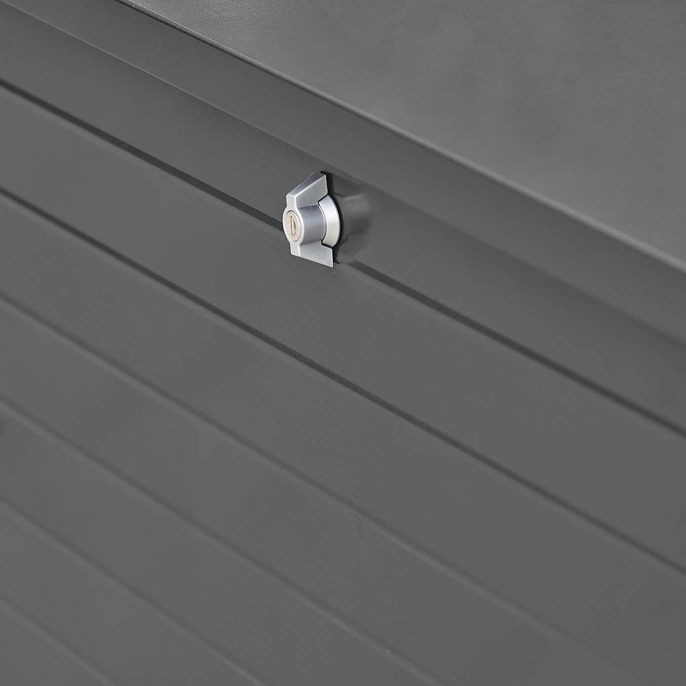 Pacific Lifestyle Rhode Island Small Galvanised Steel Cushion Box