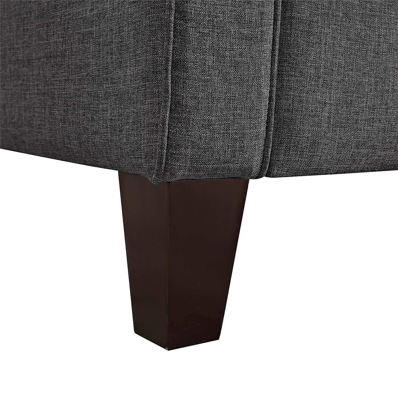 Luke Linen Sofa Grey