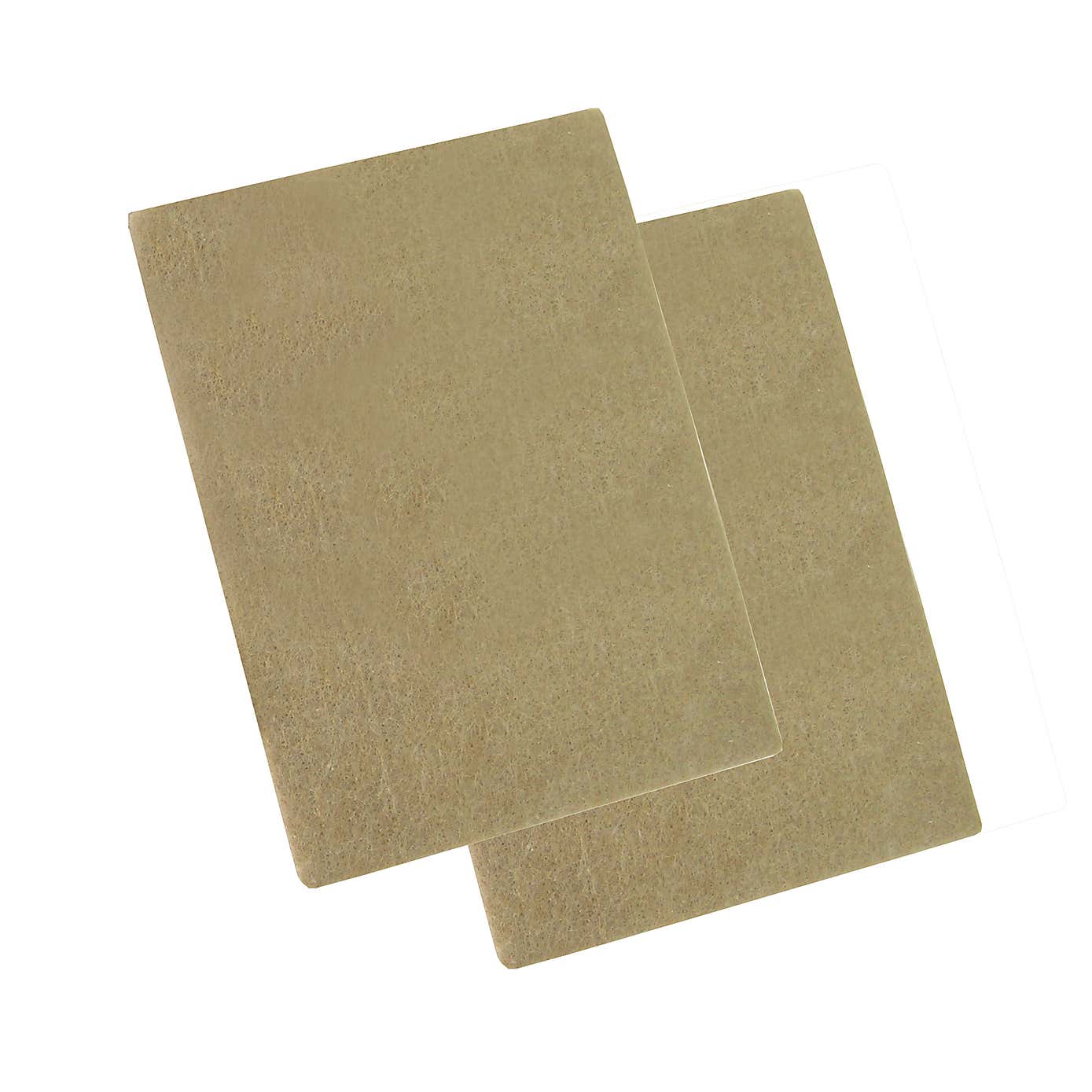 Felt Gard Sheets Heavy Duty 150 x 108mm Pack of 2 Natural