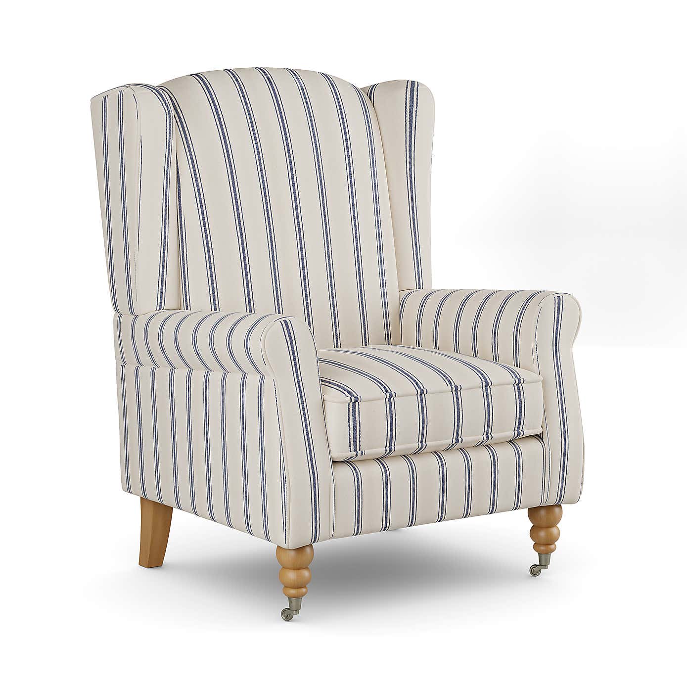 Oswald Folkstone Stripe Grande Armchair