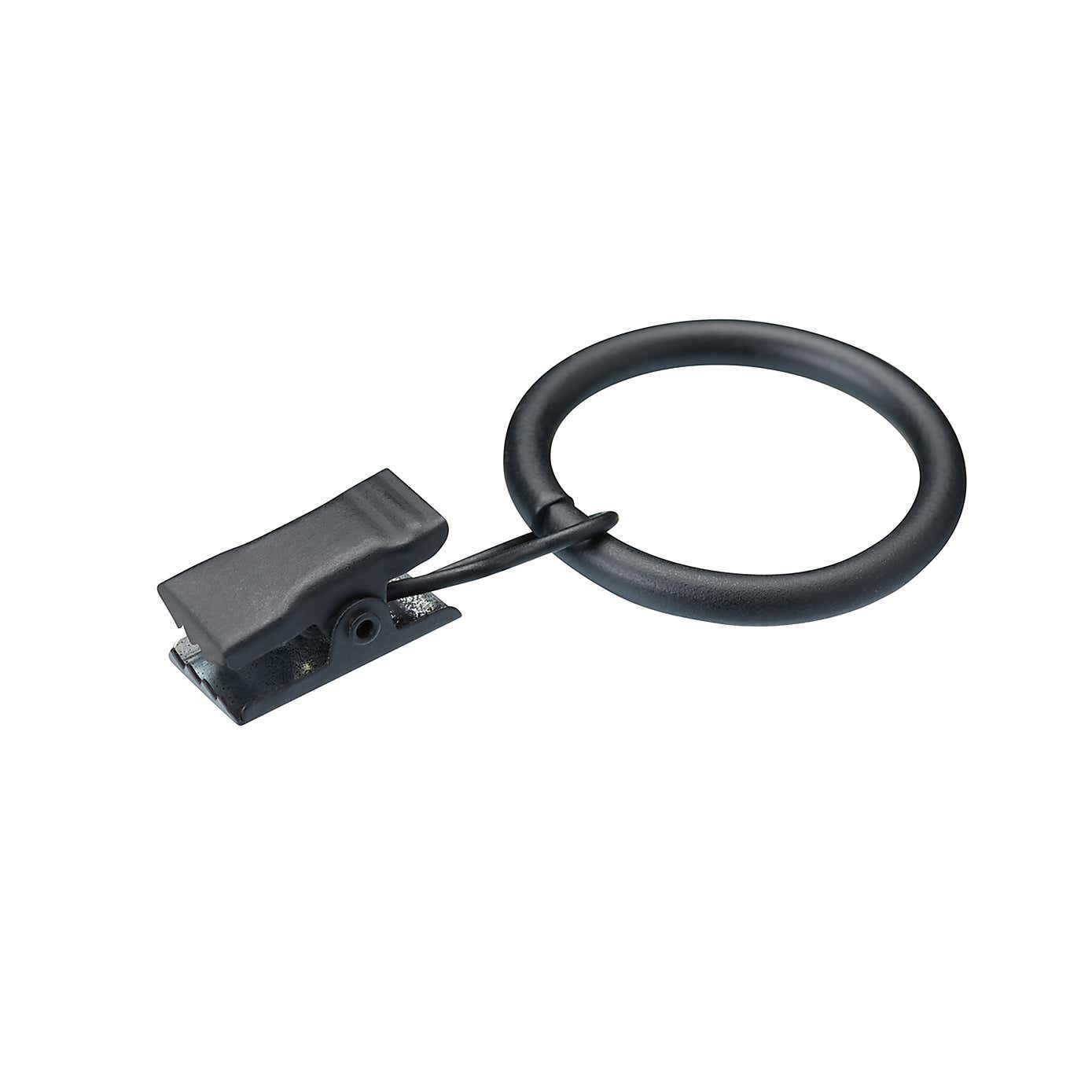 Curtain Rings with Clips for 13mm Poles