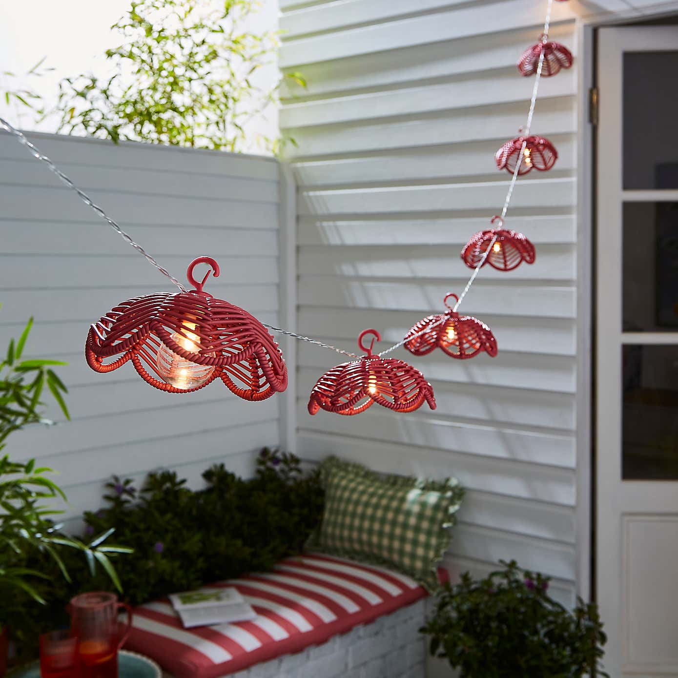 Sophie Robinson 10 LED Indoor Outdoor Solar String Lights