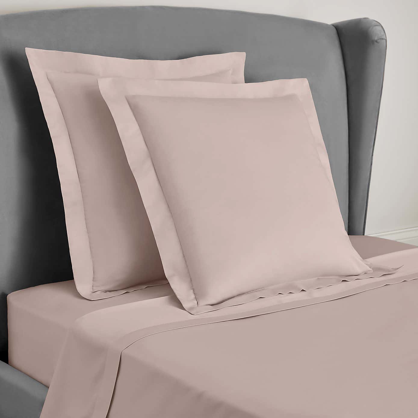 Dorma Egyptian Cotton 400 Thread Count Percale Continental Pillowcase