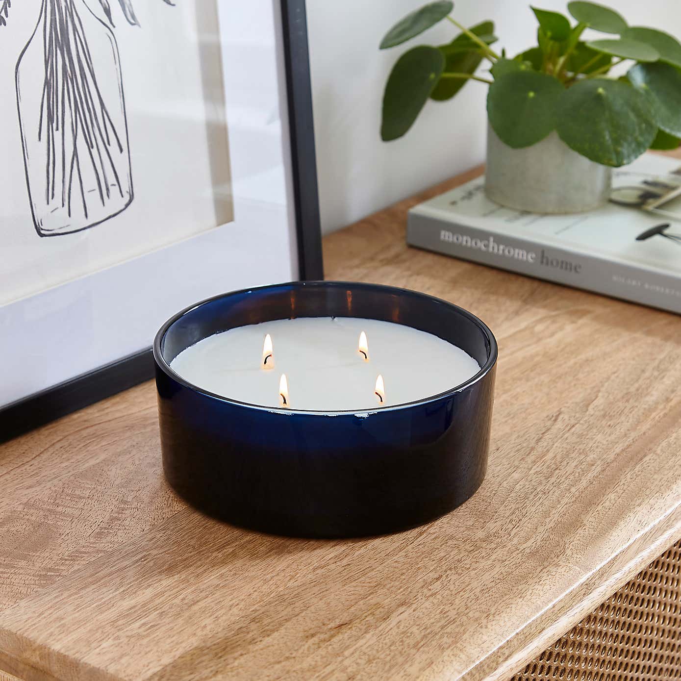 Sundried Linen Large Multi Wick Candle