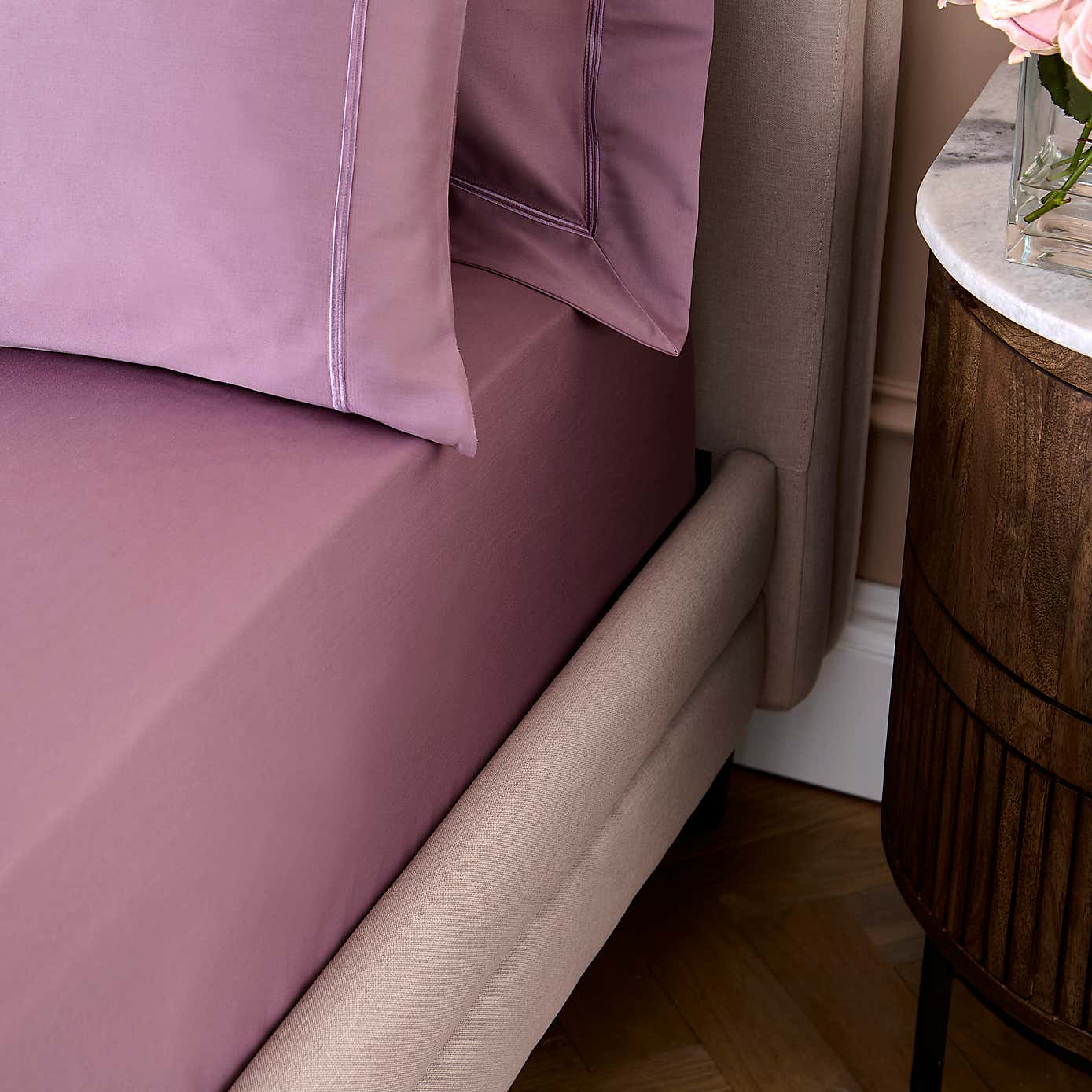 Dorma Cotton Sateen 800 Thread Count Fitted Sheet