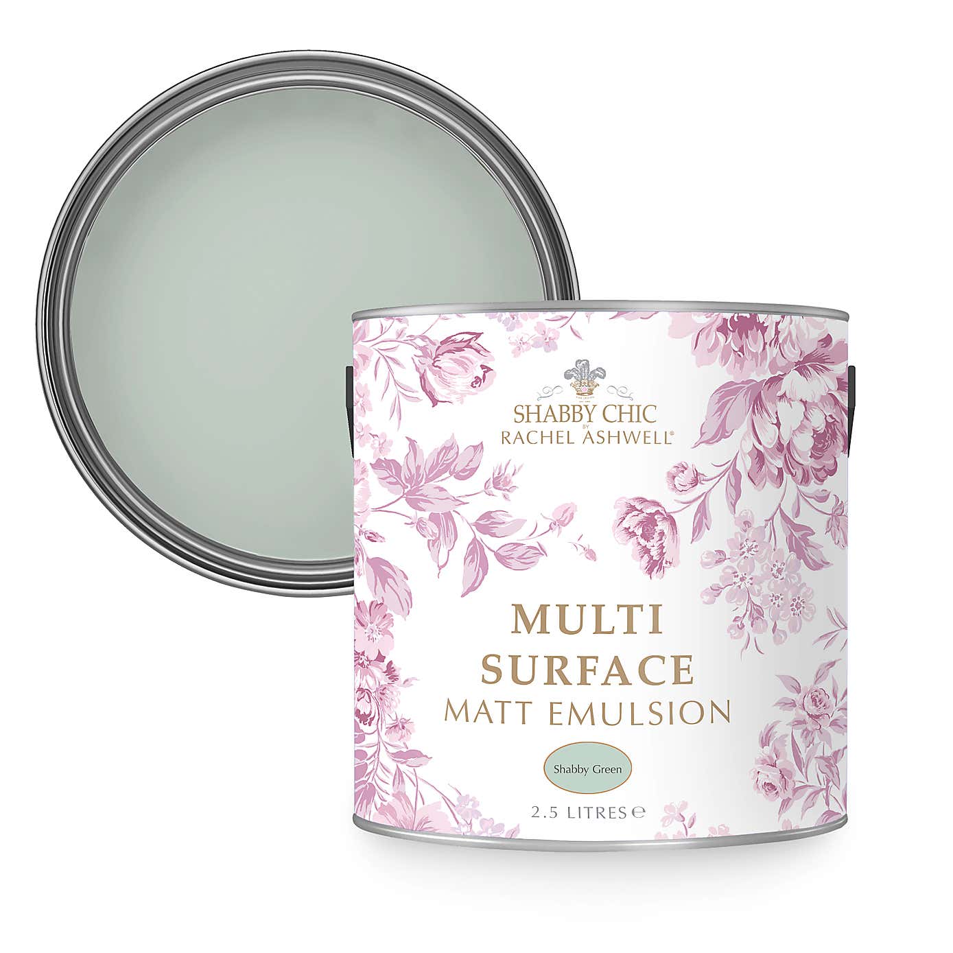 Rachel Ashwell Shabby Chic Green Matt Emulsion Multi Surface Paint
