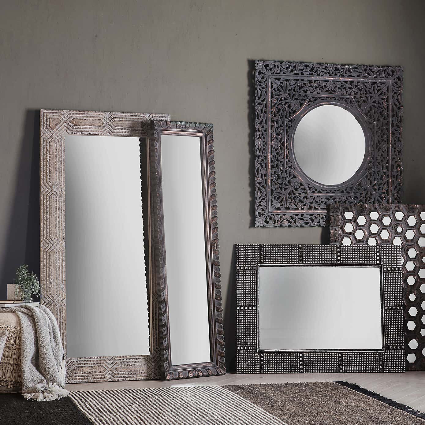 Dudley Rectangle Full Length Leaner Mirror