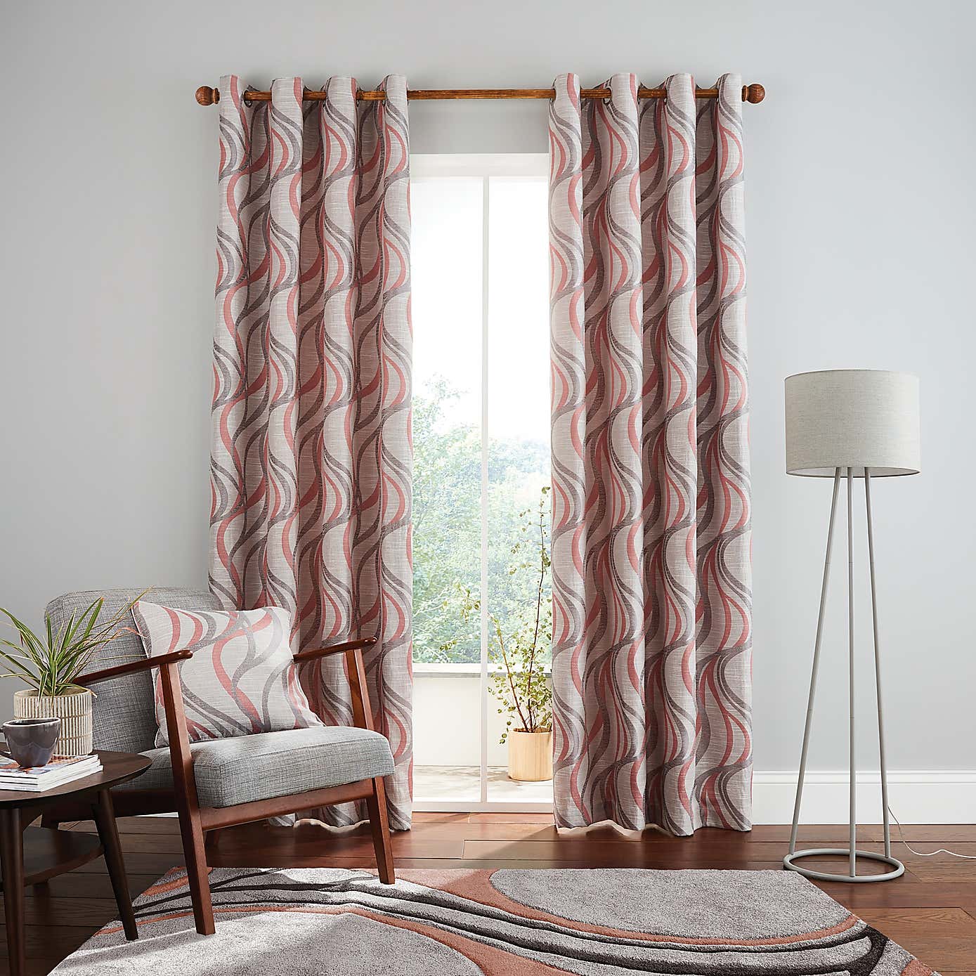 Mirage Eyelet Curtains