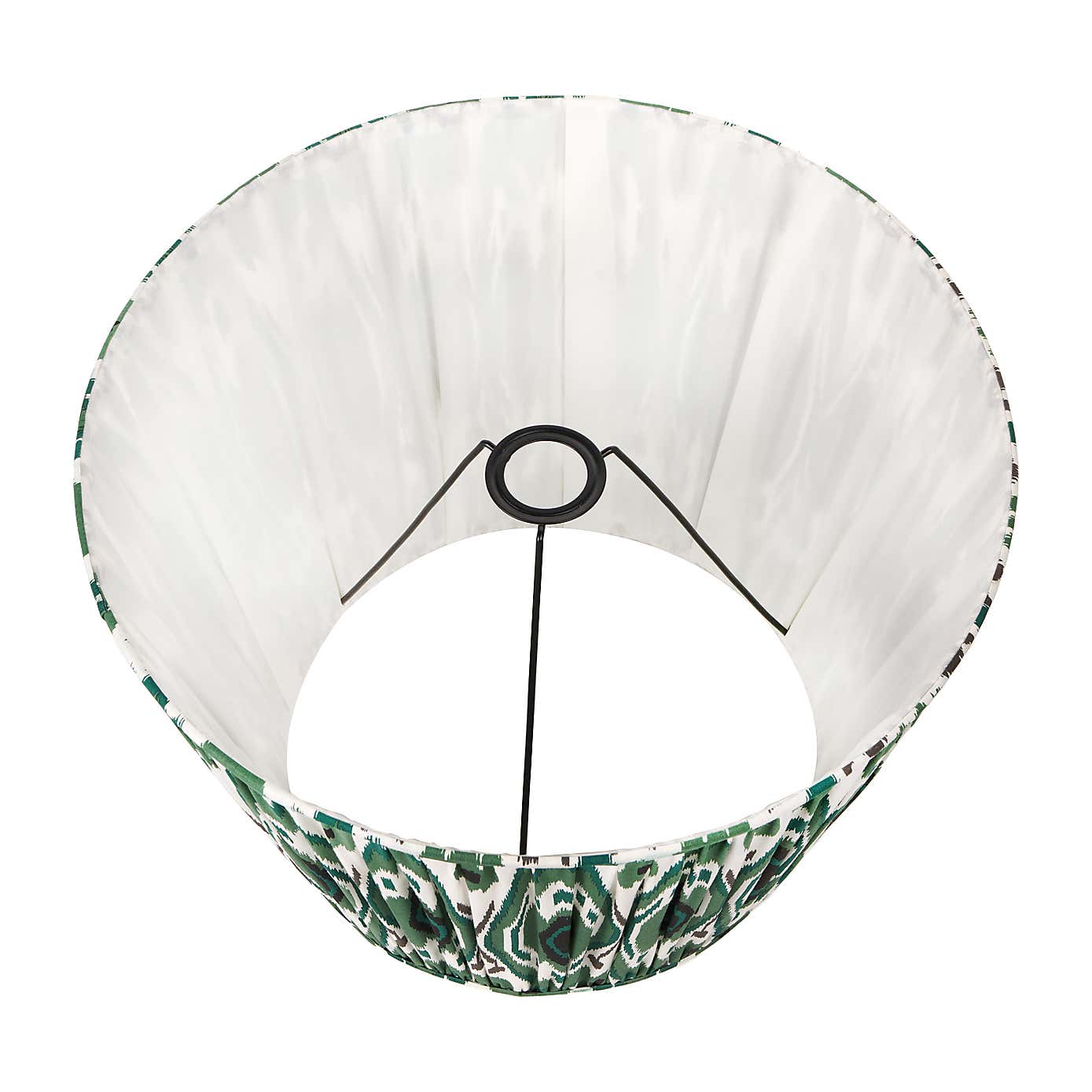 Izara Ikat Patterned Gathered Tapered Shade