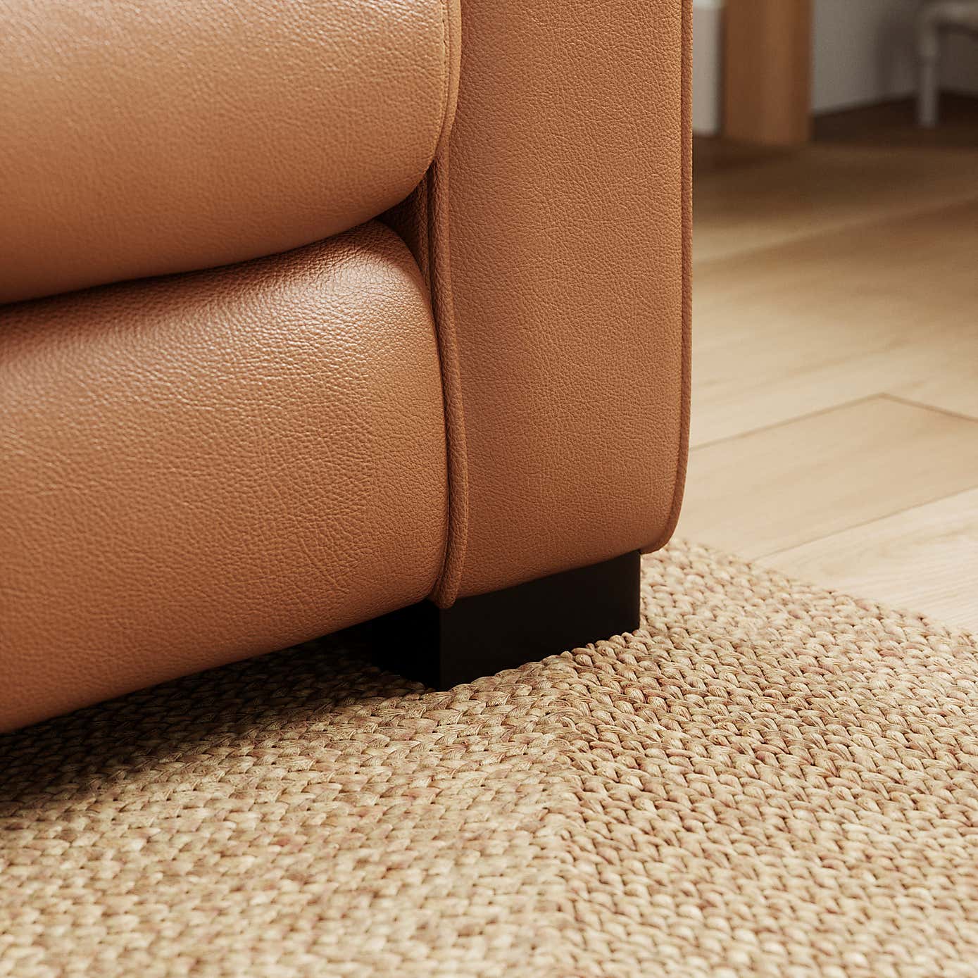 Carson Classic Leather 3 Seater Sofa