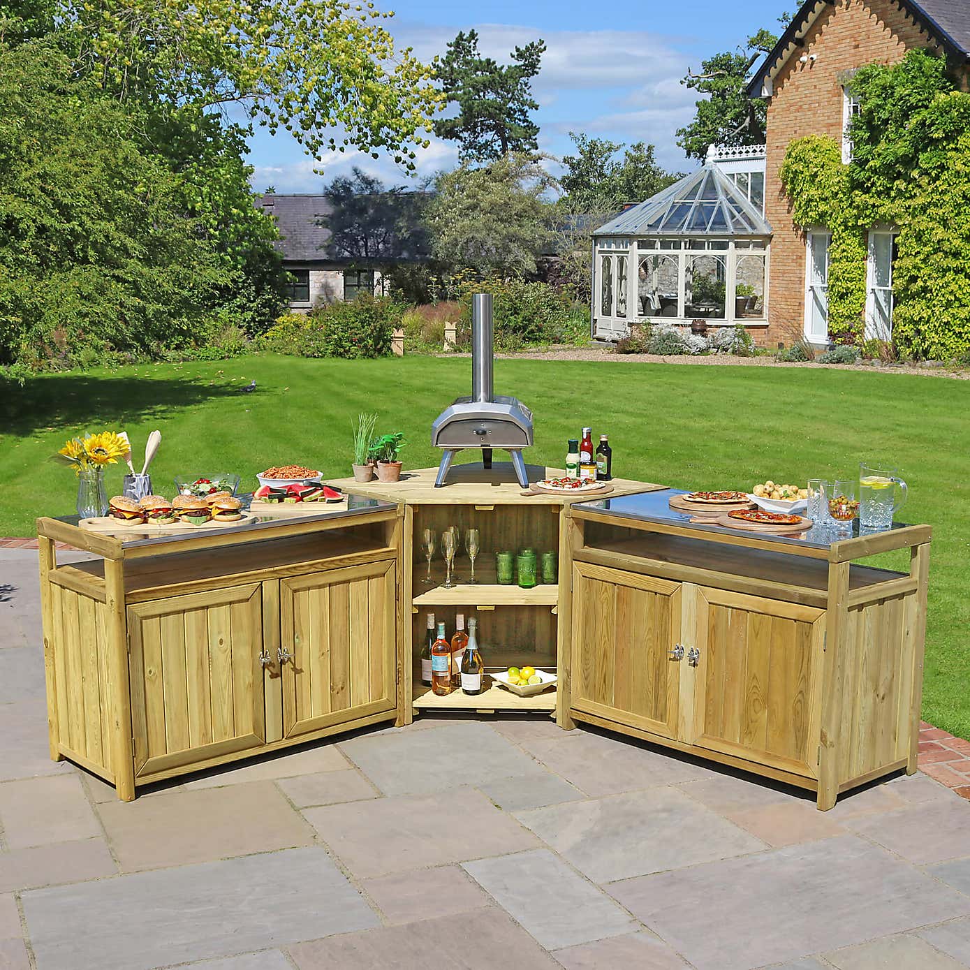 Terazza Outdoor Kitchen Set