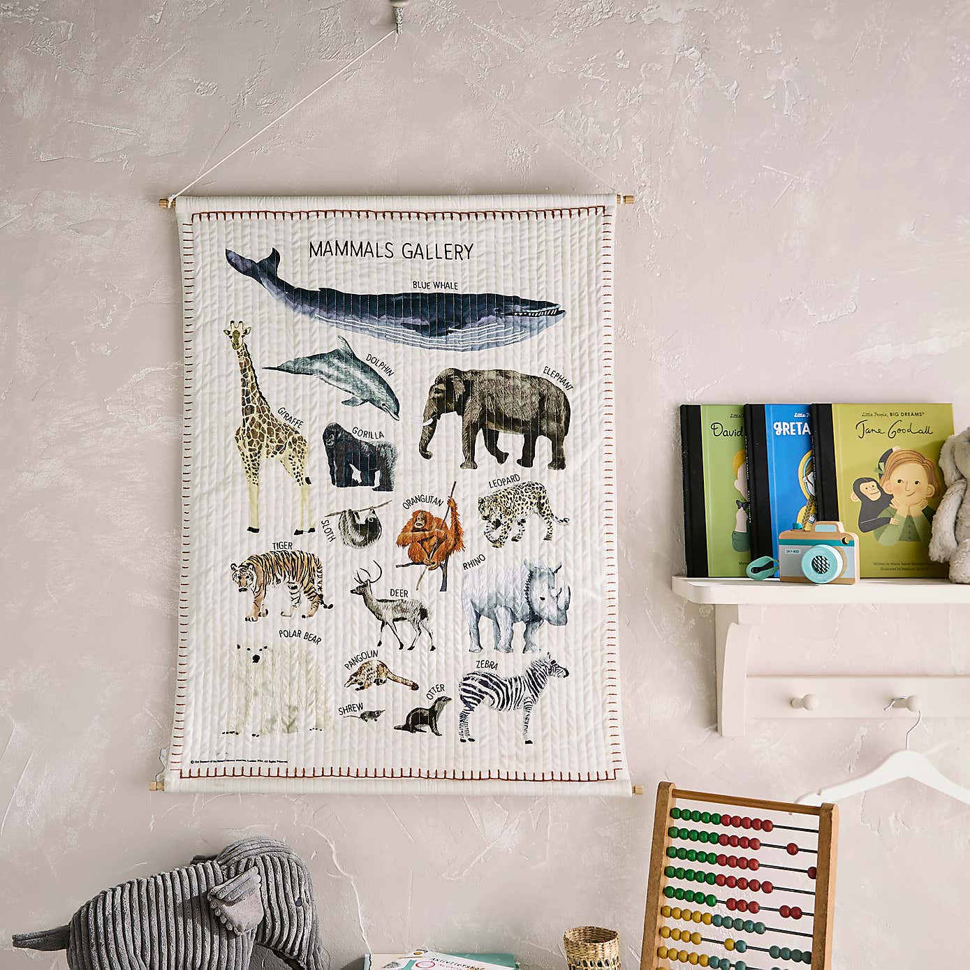 Mammal Gallery Wall Hanging