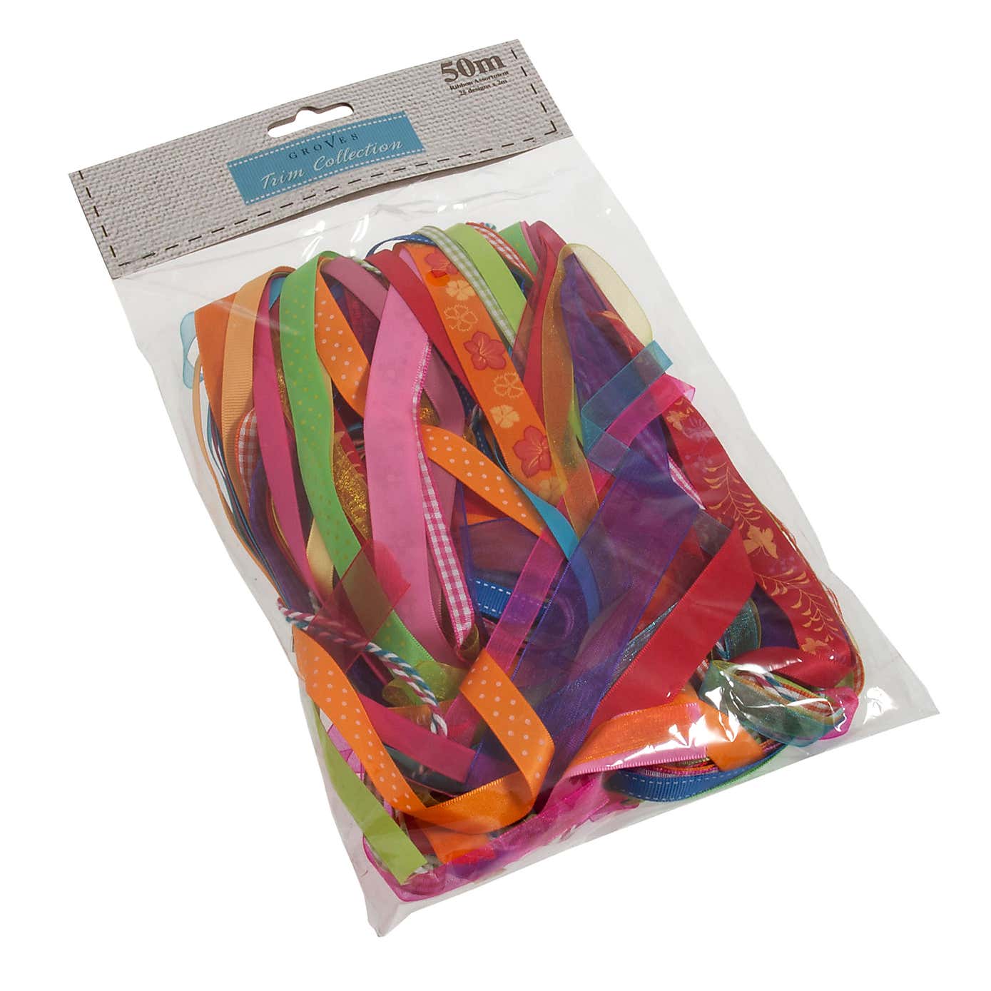 Pack of 25 Mixed Summer Ribbon