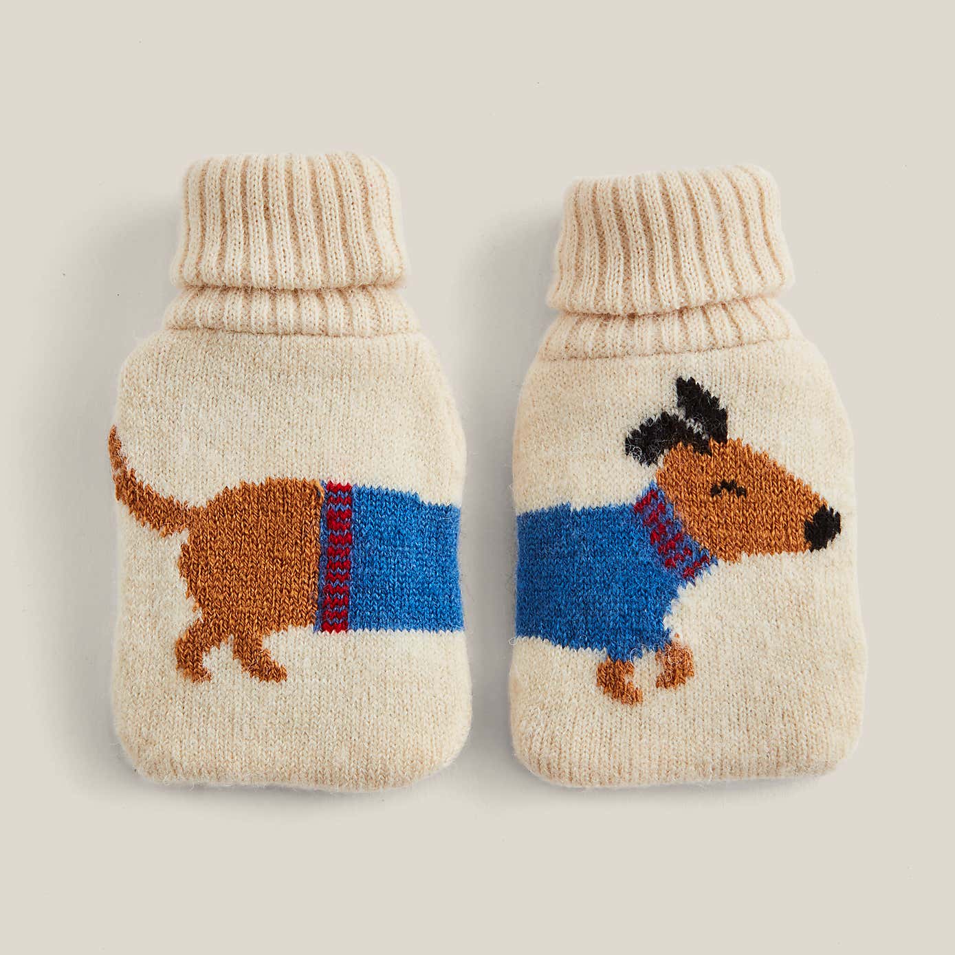 Set of 2 Sam the Sausage Dog Handwarmers