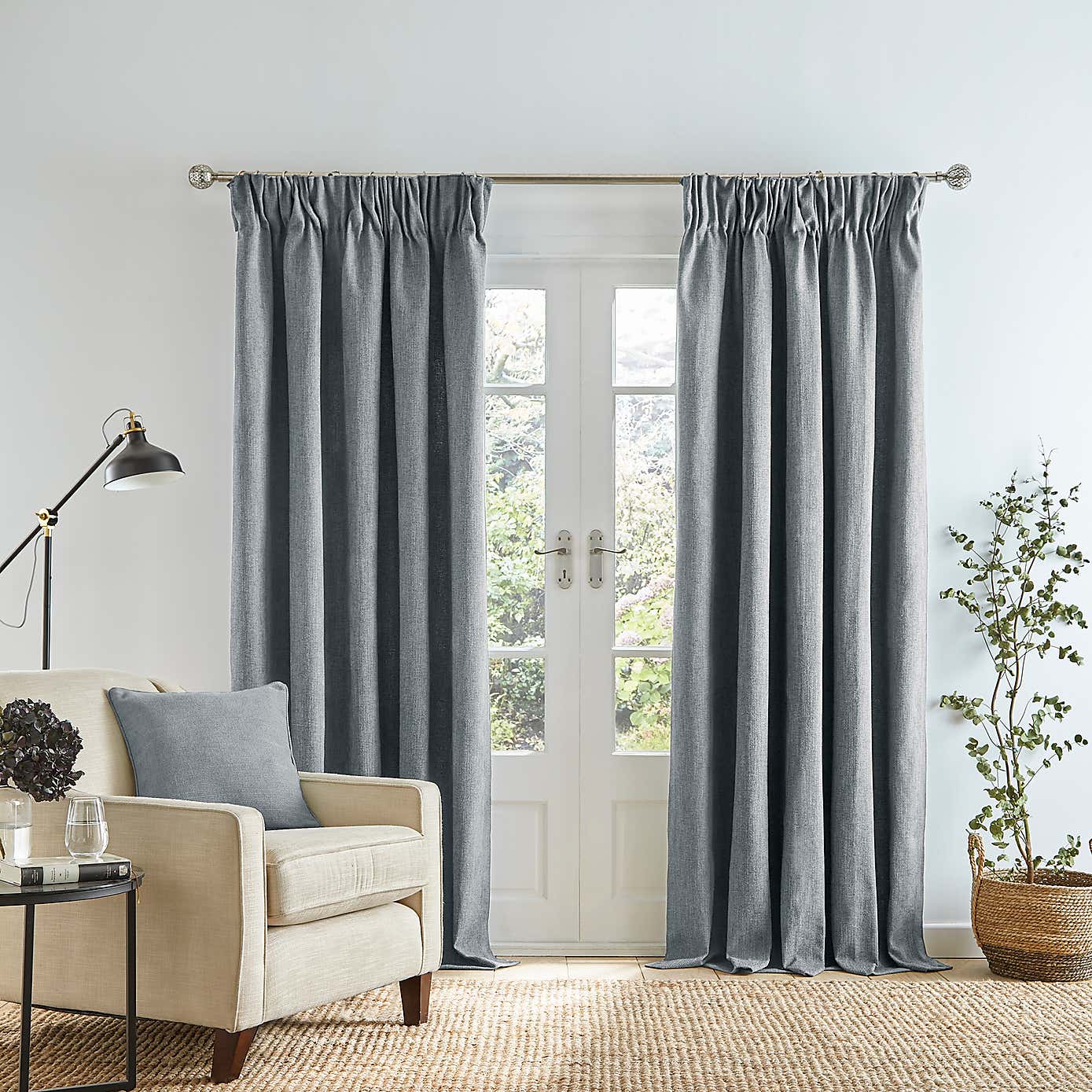 Wynter Thermal Pencil Pleat Curtains