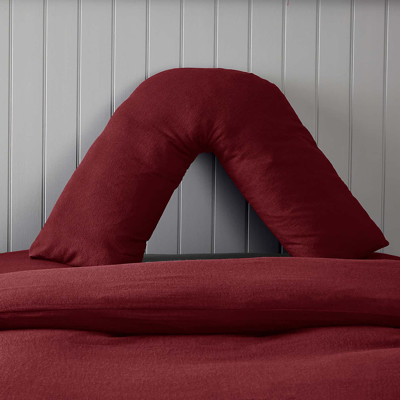 Soft & Cosy Brushed Cotton V-Shape Pillowcase