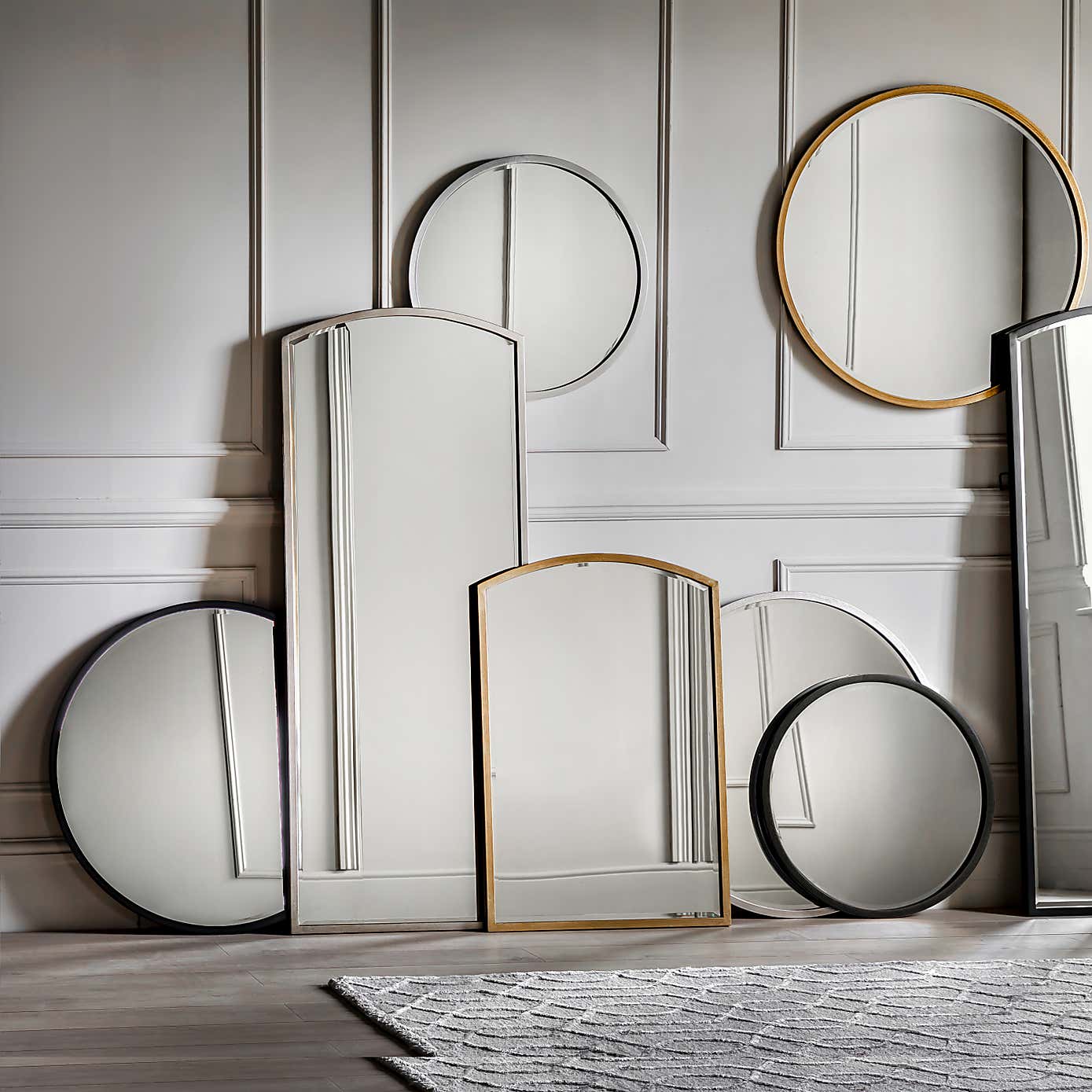 Henty Round Wall Mirror