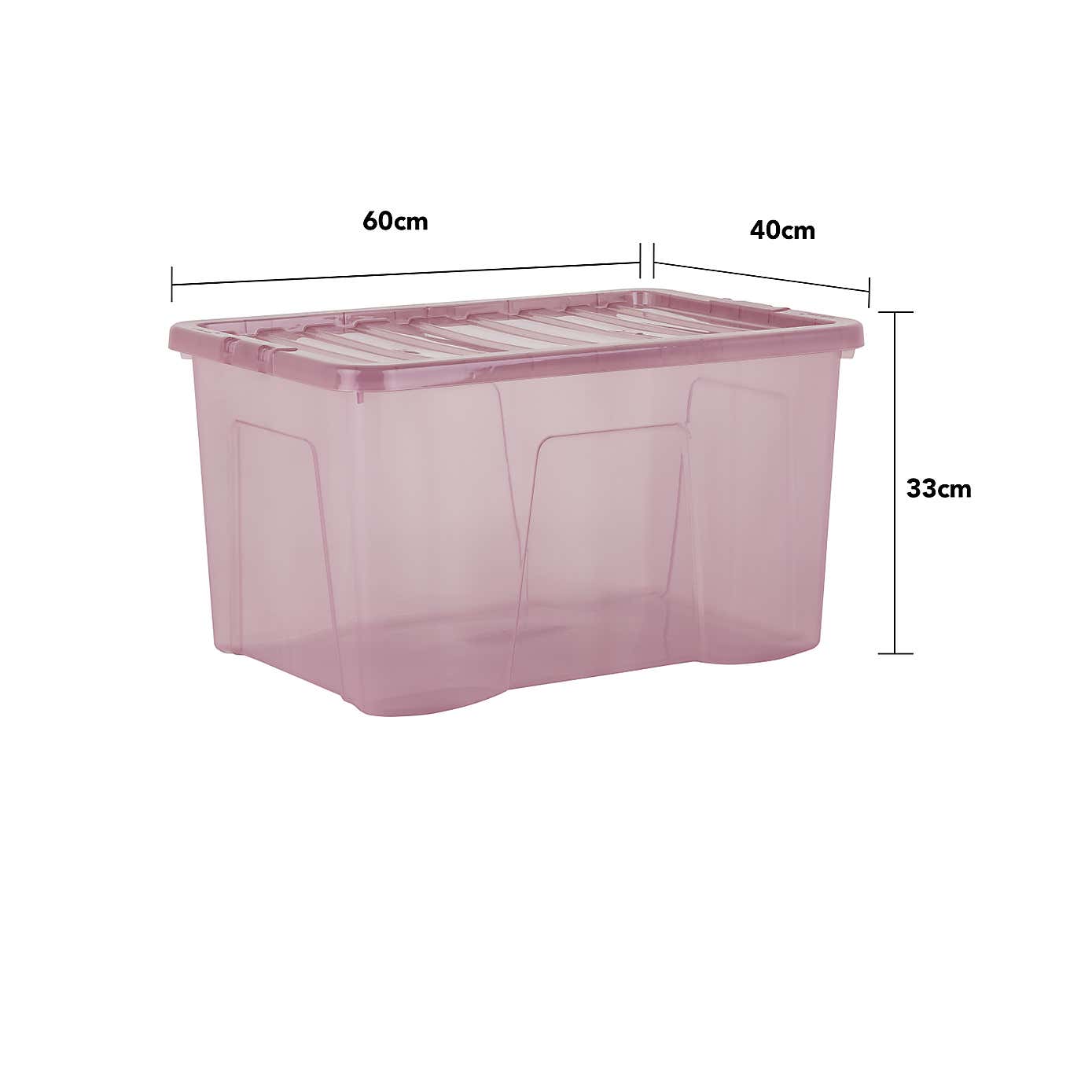 Wham Crystal Set of 5 Storage Boxes & Lids