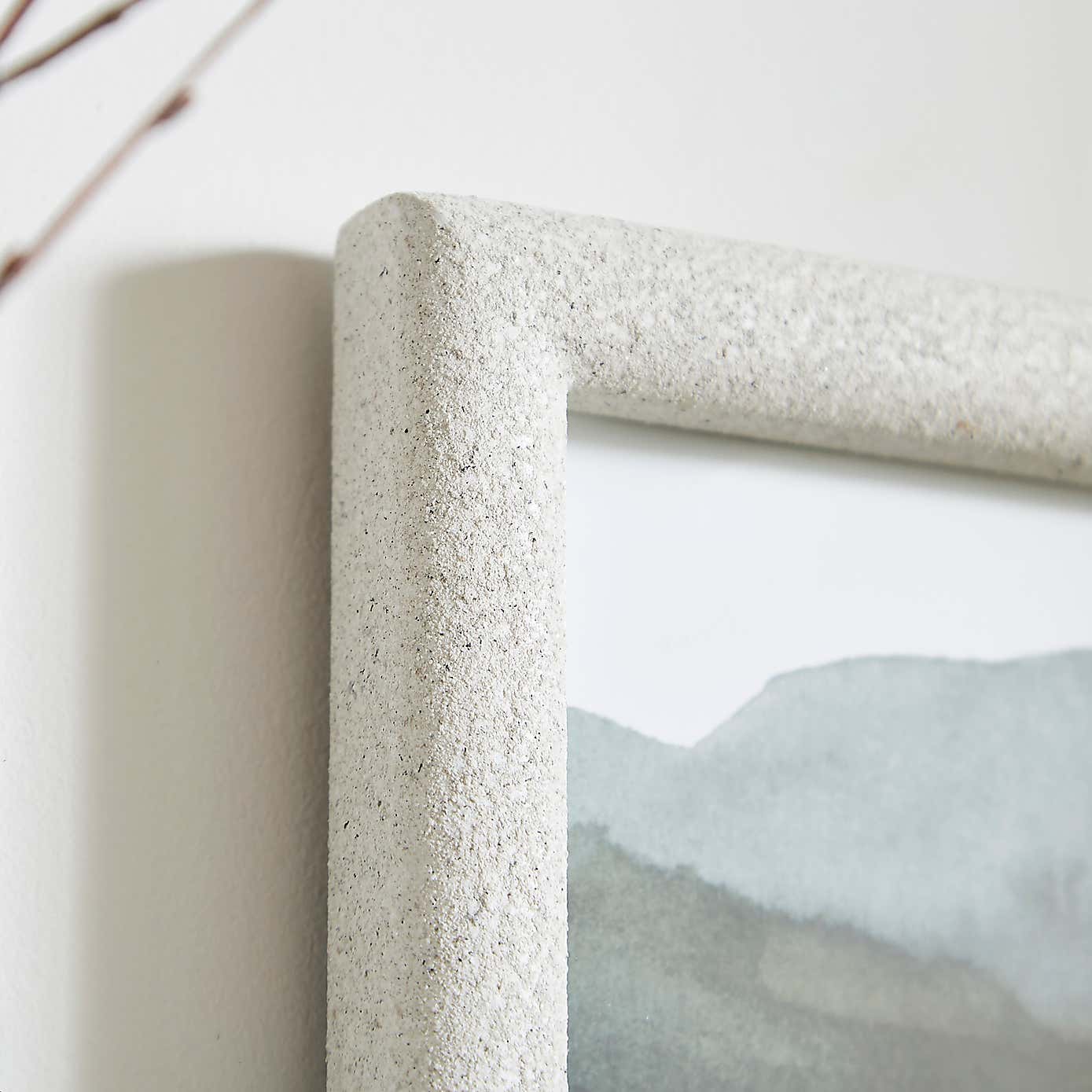 Concrete Effect Photo Frame