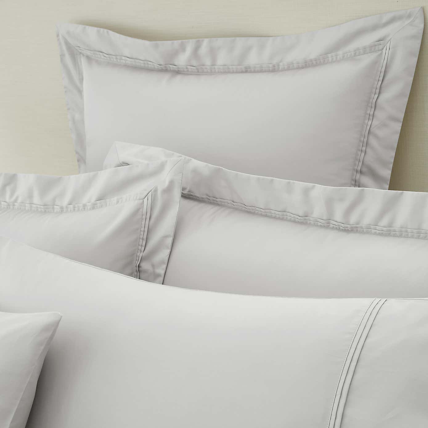 Dorma 500 Thread Count 100% Cotton Satin Plain Oxford Pillowcase