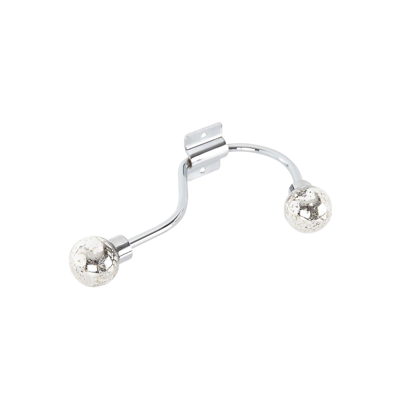 Mercury Double Layer Curtain Holdbacks