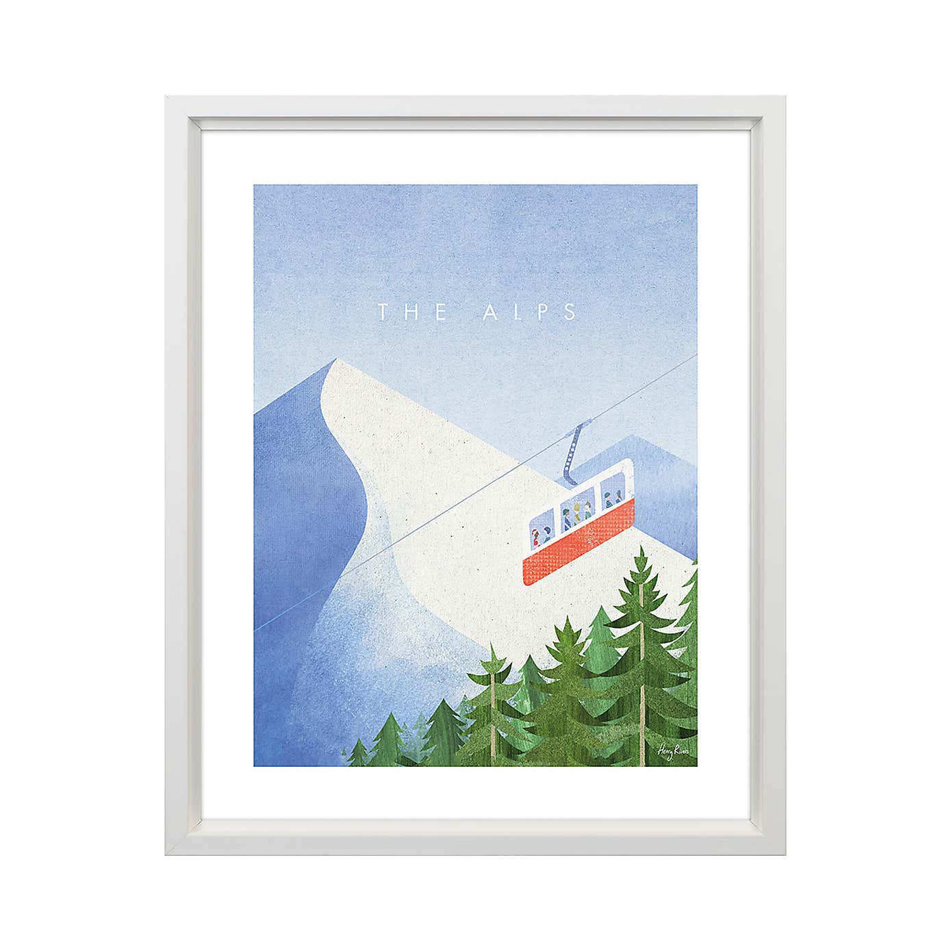The Art Group The Alps Framed Print