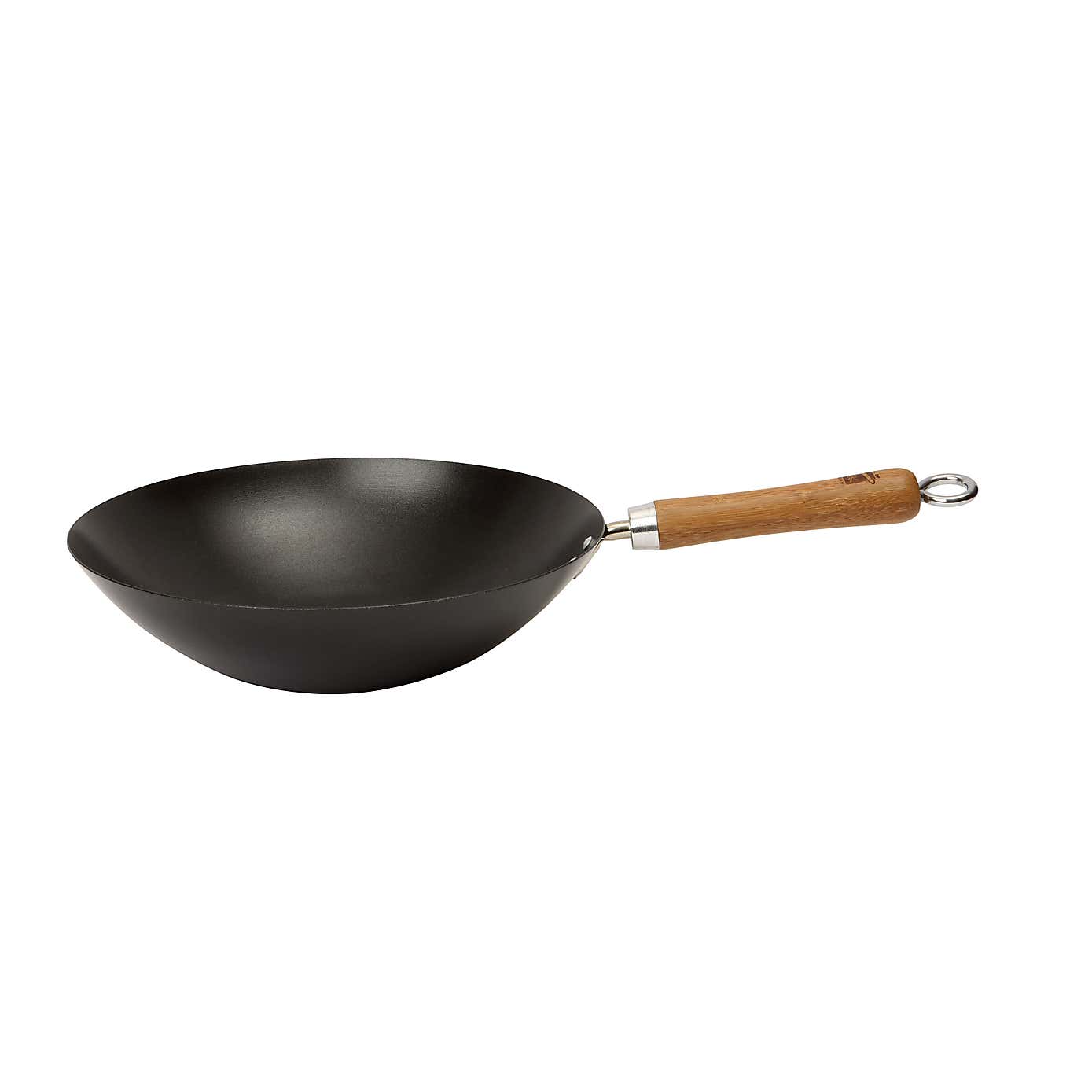 School of Wok 30cm Non Stick Carbon Steel Wok