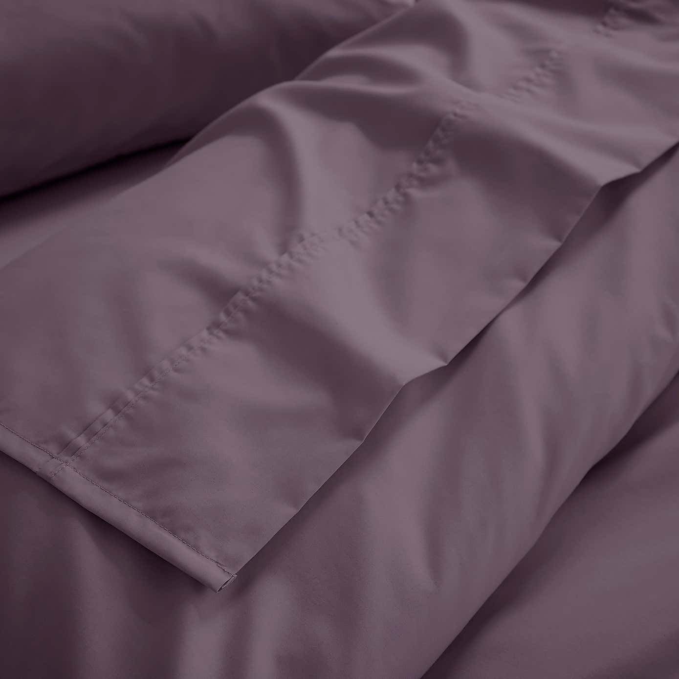 Dorma 400 Thread Count Cotton Percale Flat Sheet
