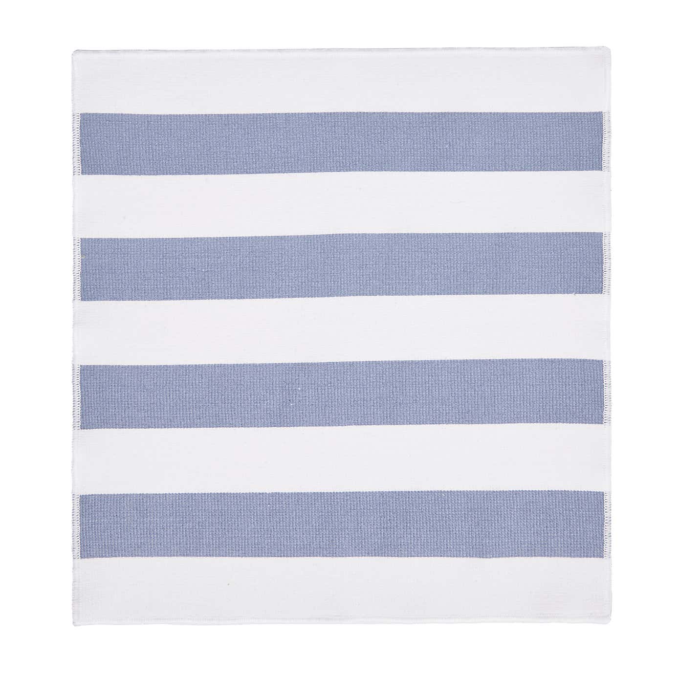 Pack of 4 Striped Ashley Blue Dishcloths