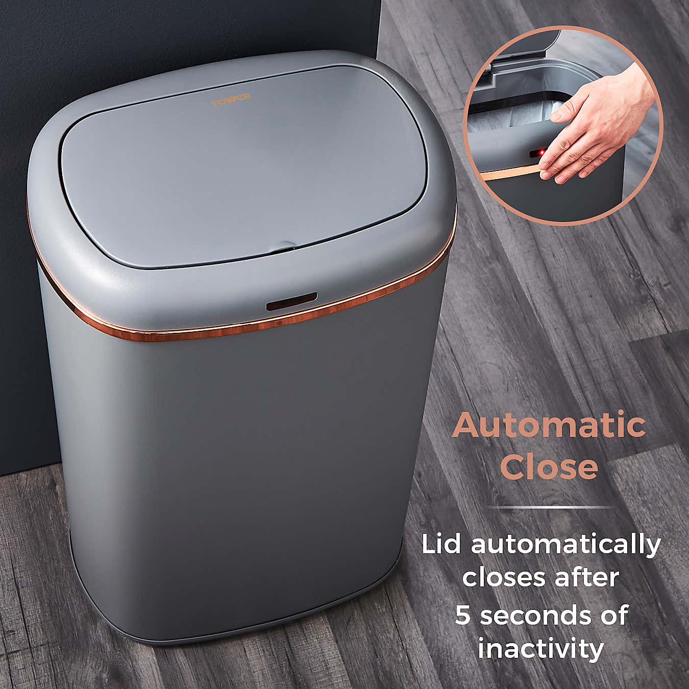 Tower Cavaletto 58L Sensor Bin