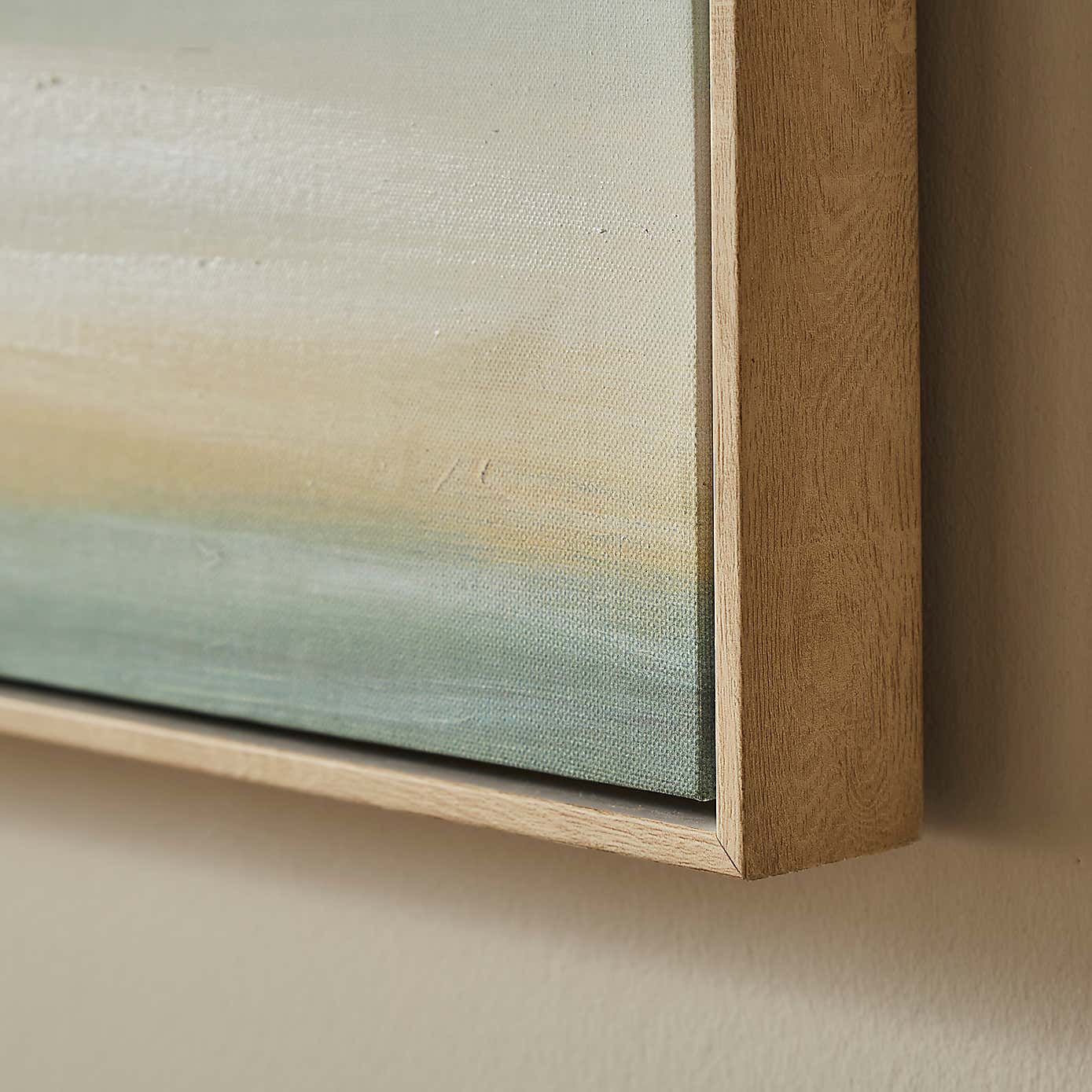 Misty Morning Hand Finished Framed Canvas