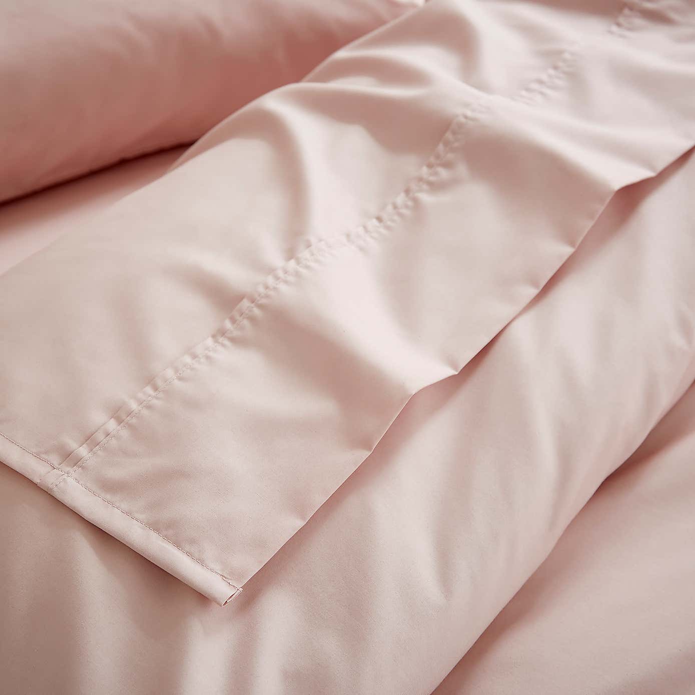 Dorma 400 Thread Count Cotton Percale Flat Sheet