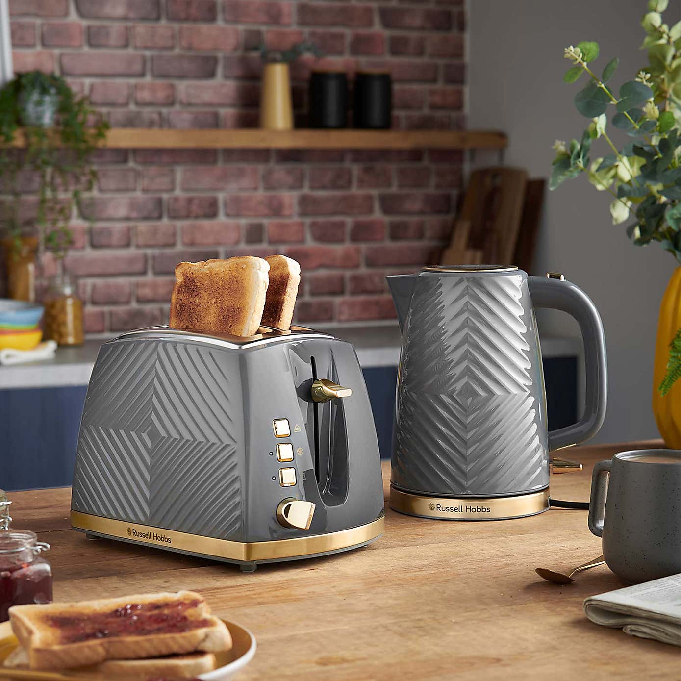 Russell Hobbs Groove 2 Slice Toaster