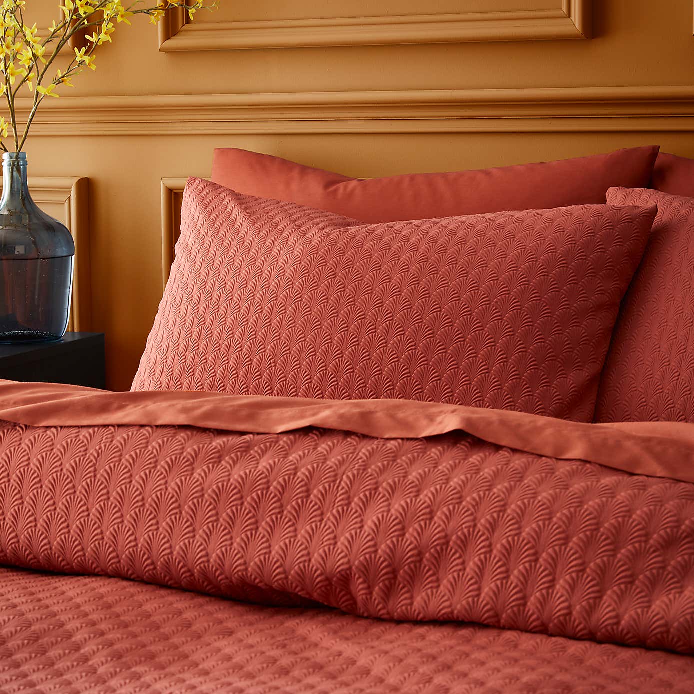 Deco Fan Duvet Cover and Pillowcase Set