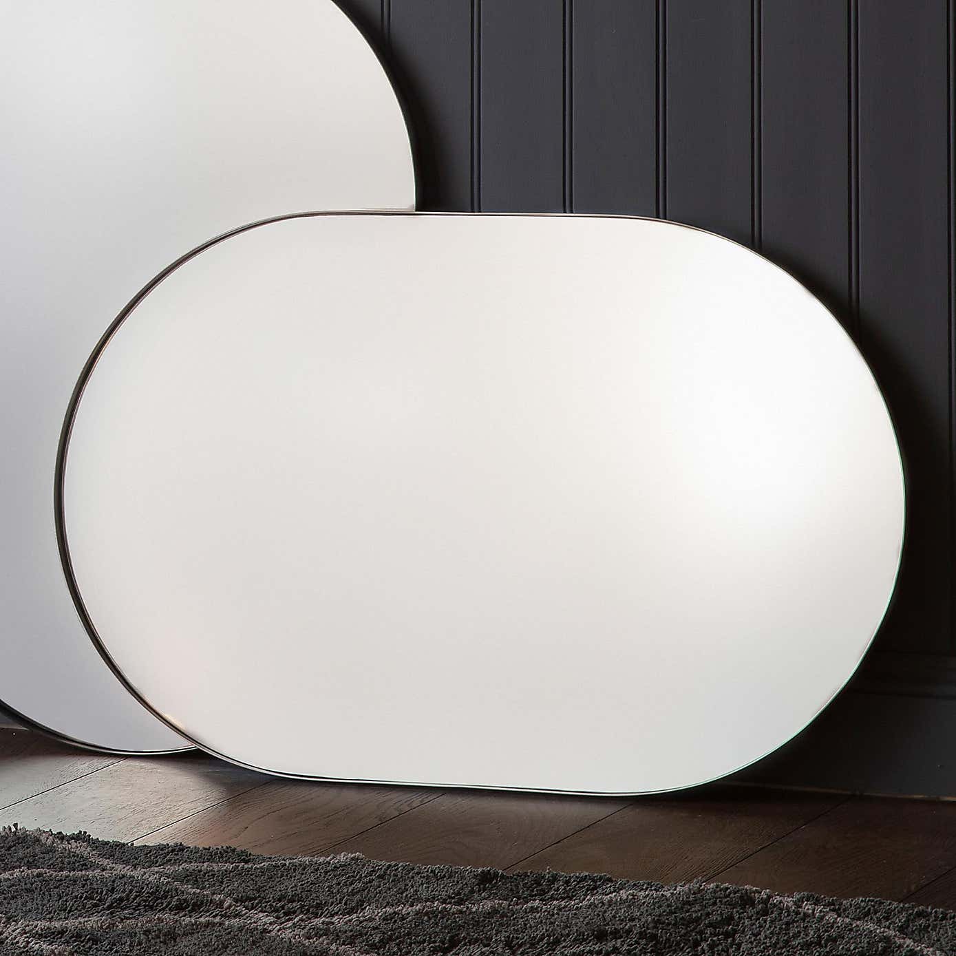 Huntly Elipse Oval Wall Mirror