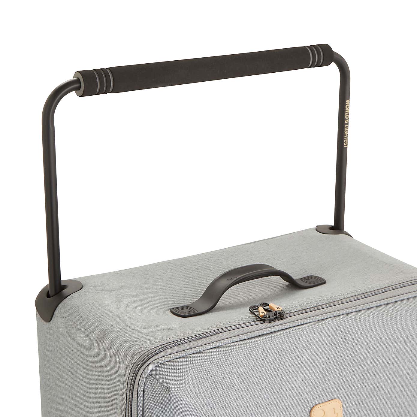 IT Luggage Worlds Lightest Grey Suitcase