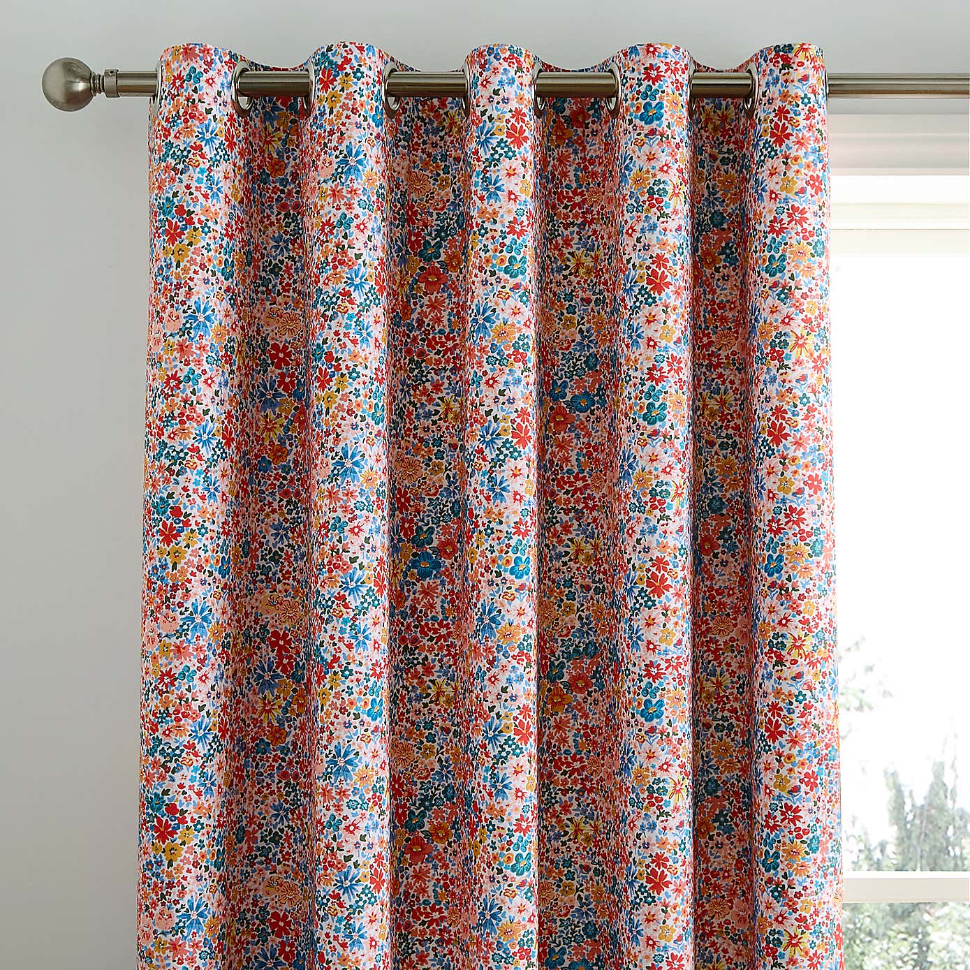 Avie Ditsy Blackout Eyelet Curtains
