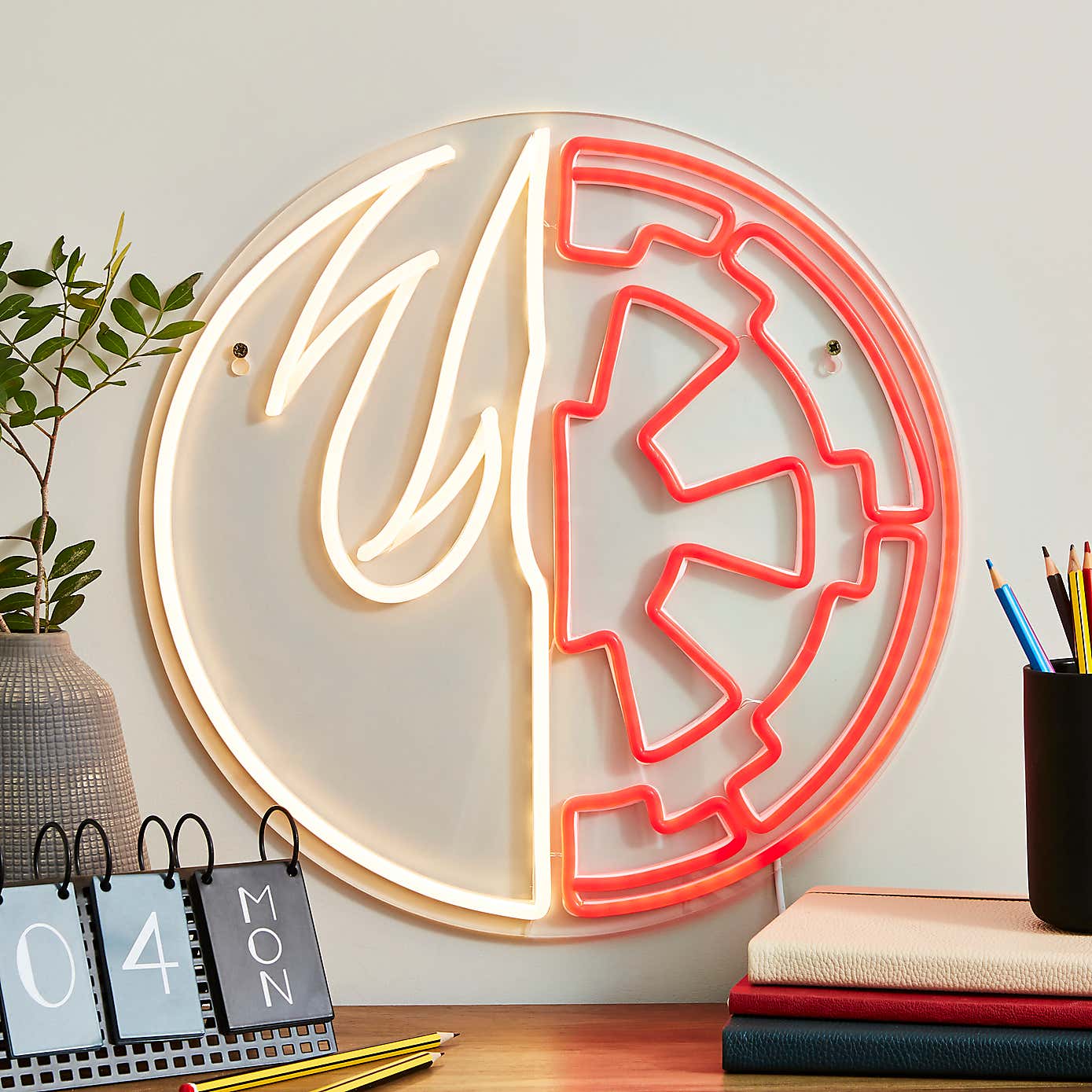 Disney Star Wars Light and Dark Side Neon Sign