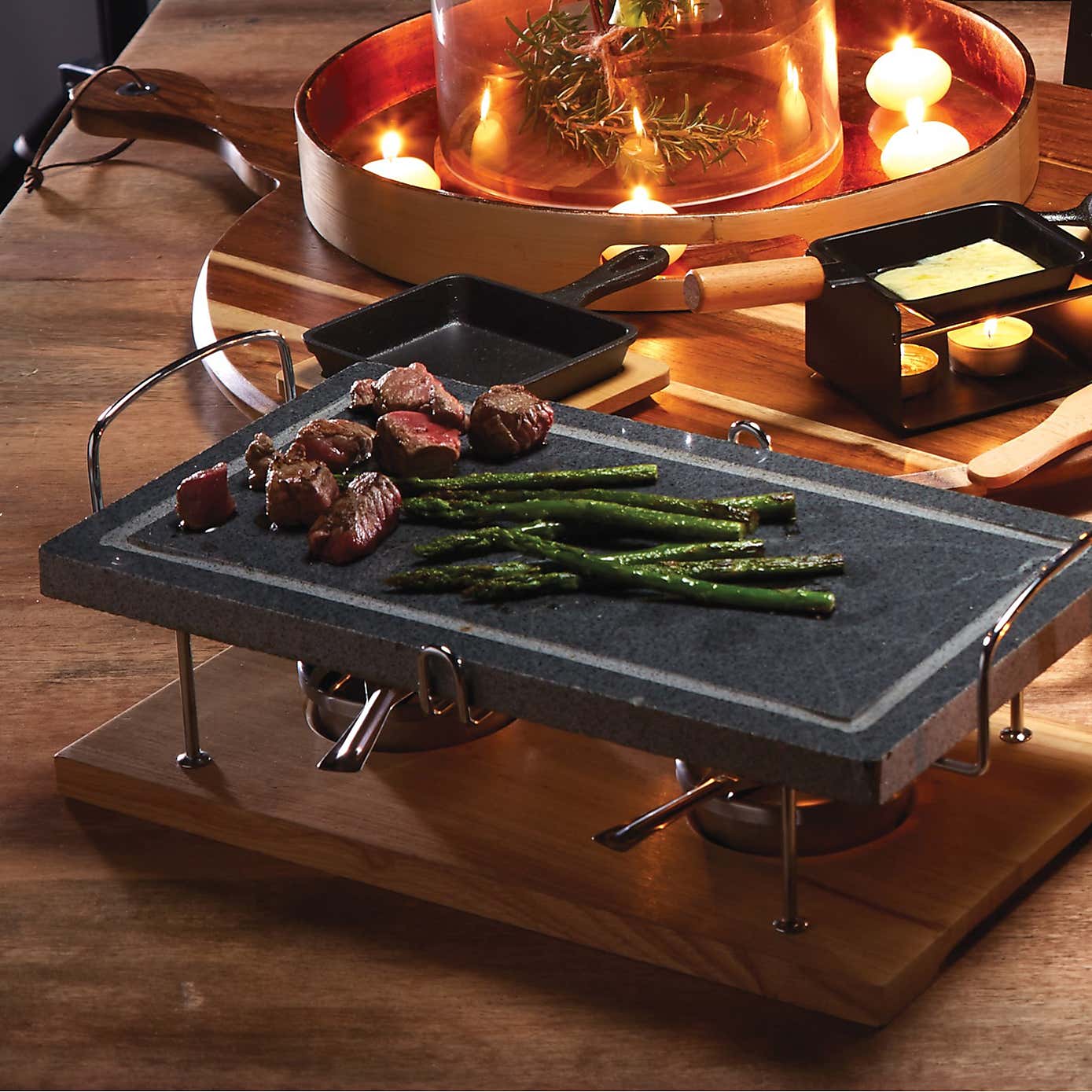 Artesà Marble Hot Stone Grill Set