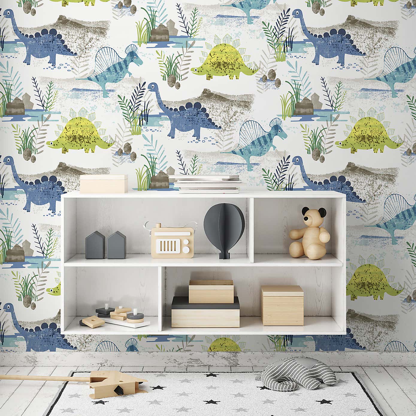 Dino Self Adhesive Wallpaper
